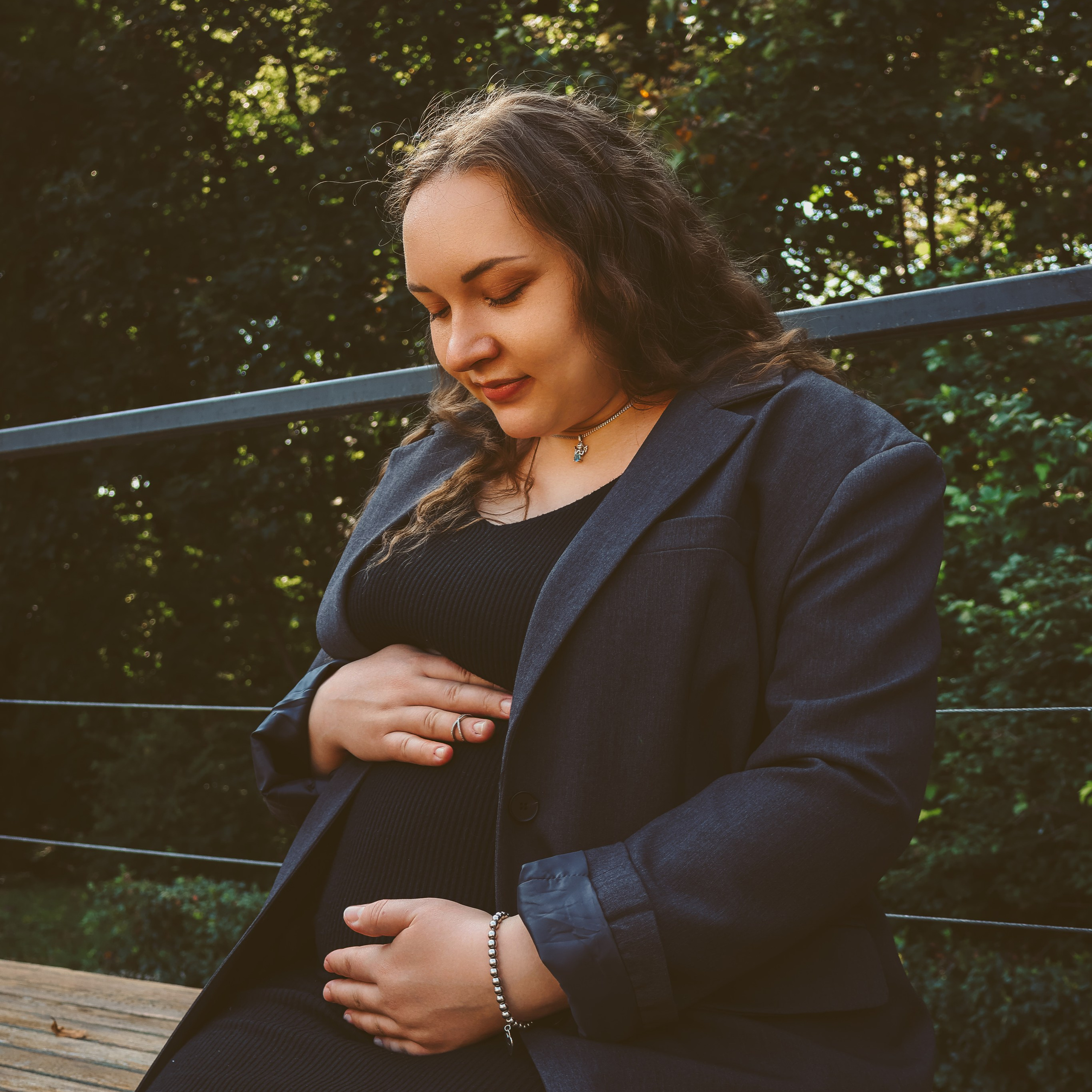 Настя \ Беременная фотосессия. Фотограф в Москве