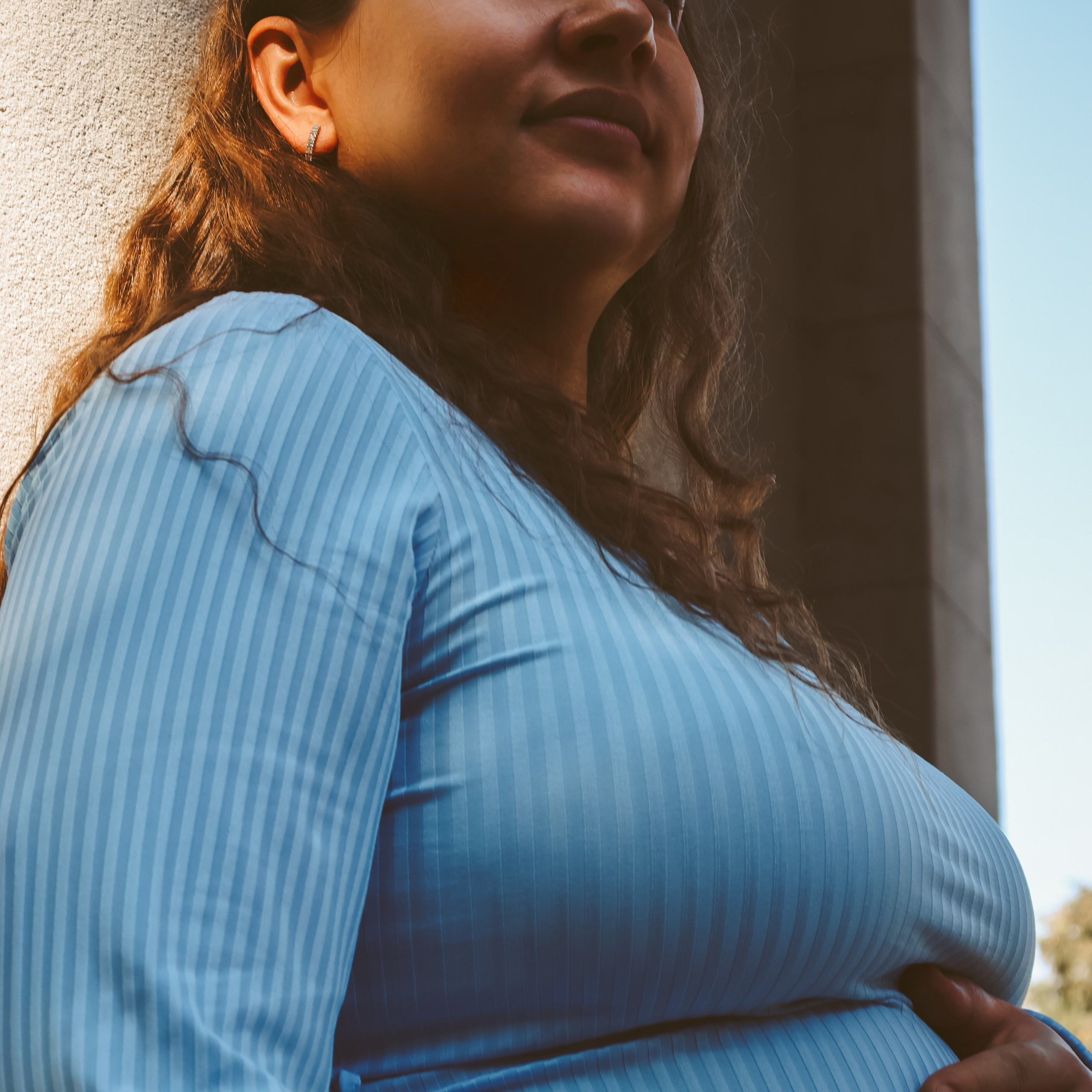 Настя \ Беременная фотосессия. Фотограф в Москве