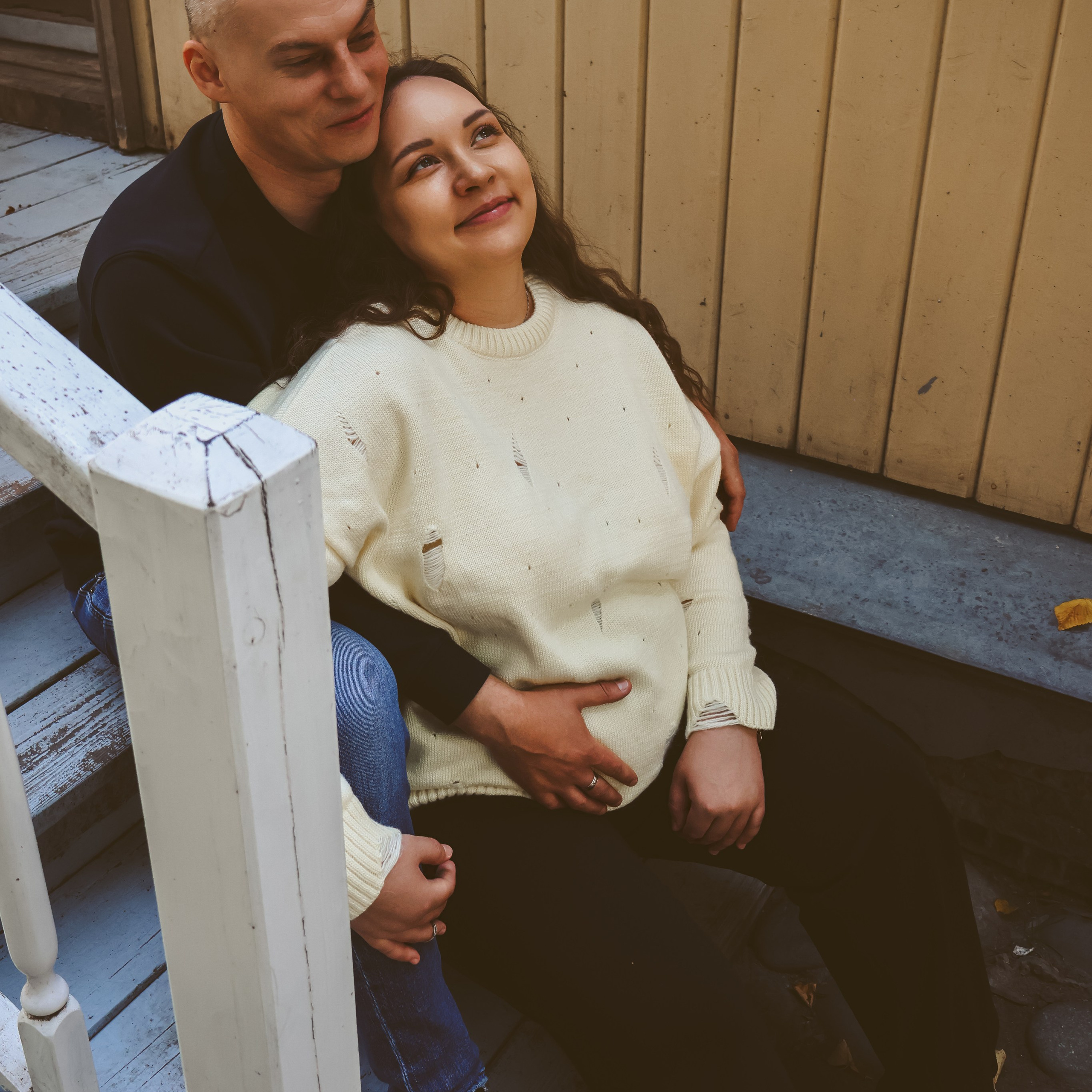 Настя \ Беременная фотосессия. Фотограф в Москве