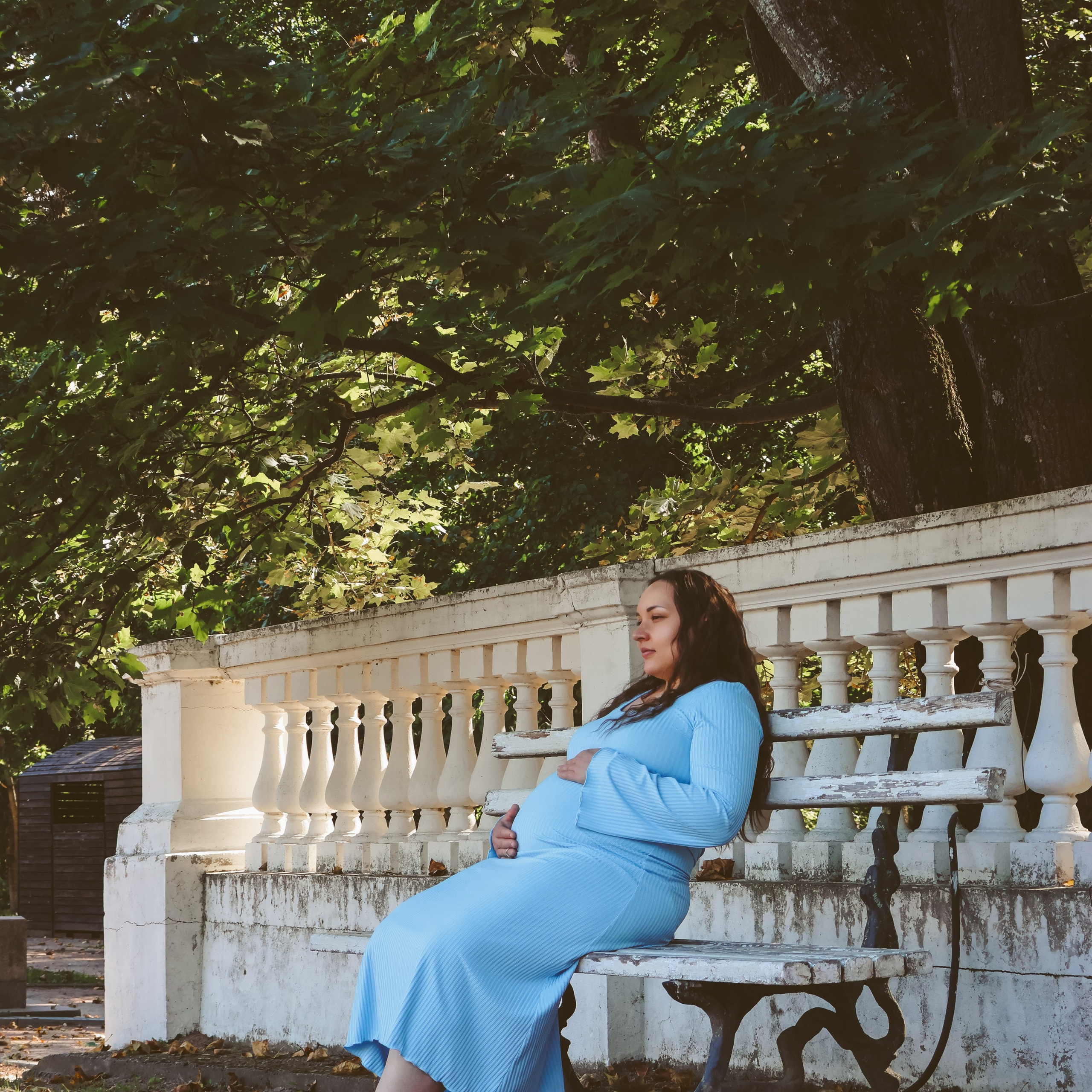 Настя \ Беременная фотосессия. Фотограф в Москве