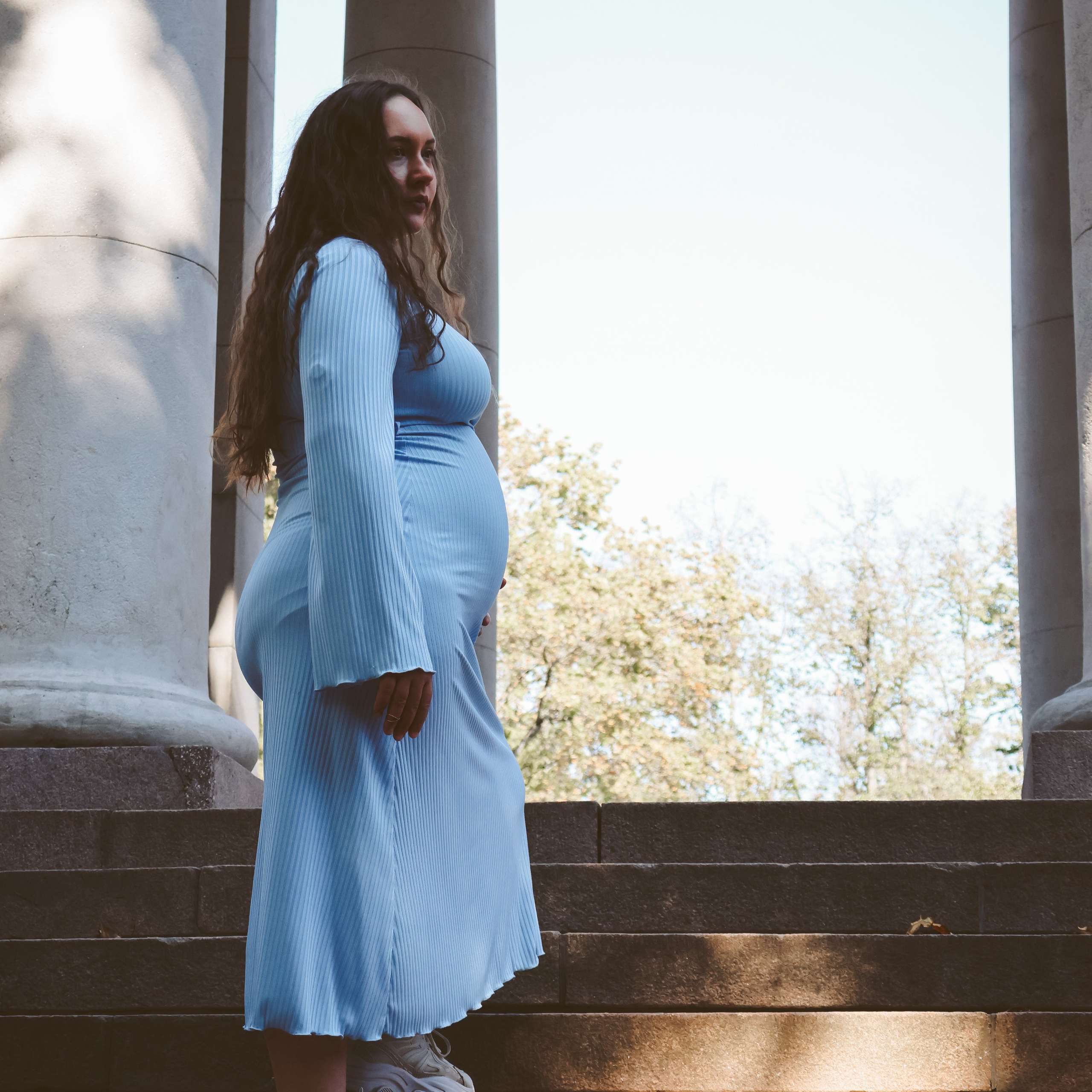 Настя \ Беременная фотосессия. Фотограф в Москве