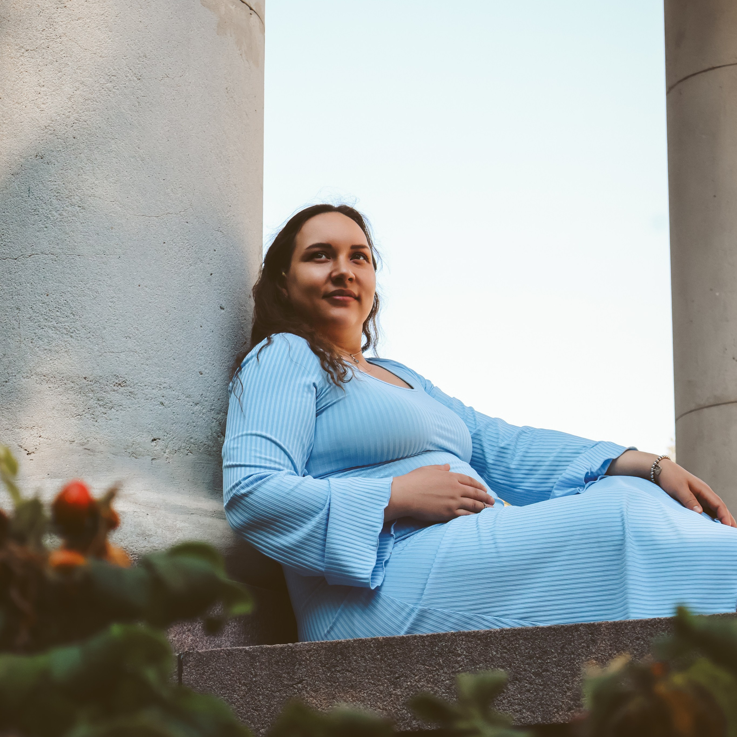 Настя \ Беременная фотосессия. Фотограф в Москве