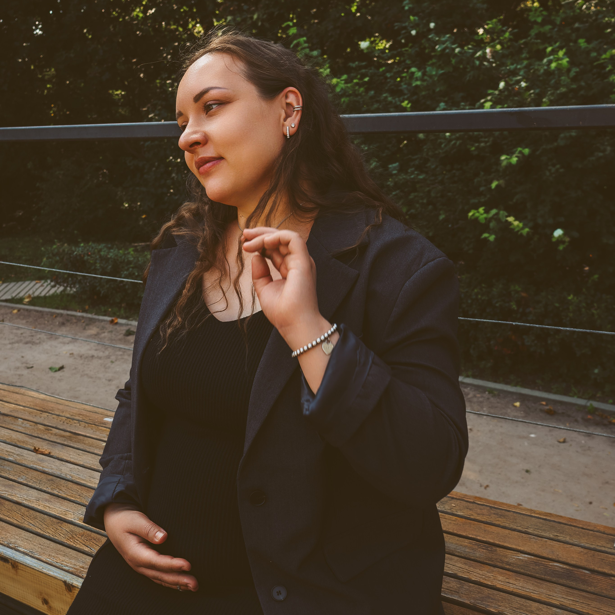 Настя \ Беременная фотосессия. Фотограф в Москве