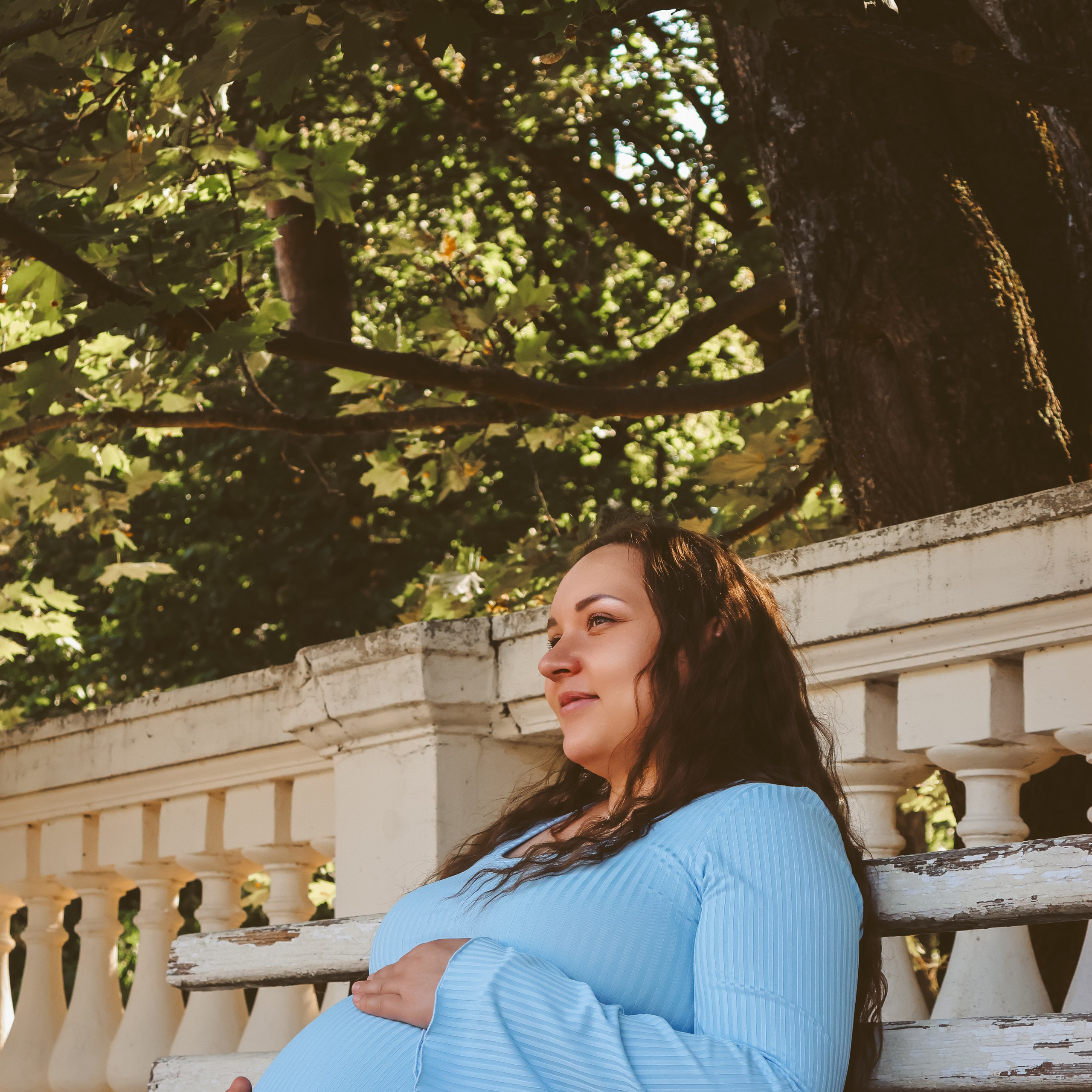 Настя \ Беременная фотосессия. Фотограф в Москве