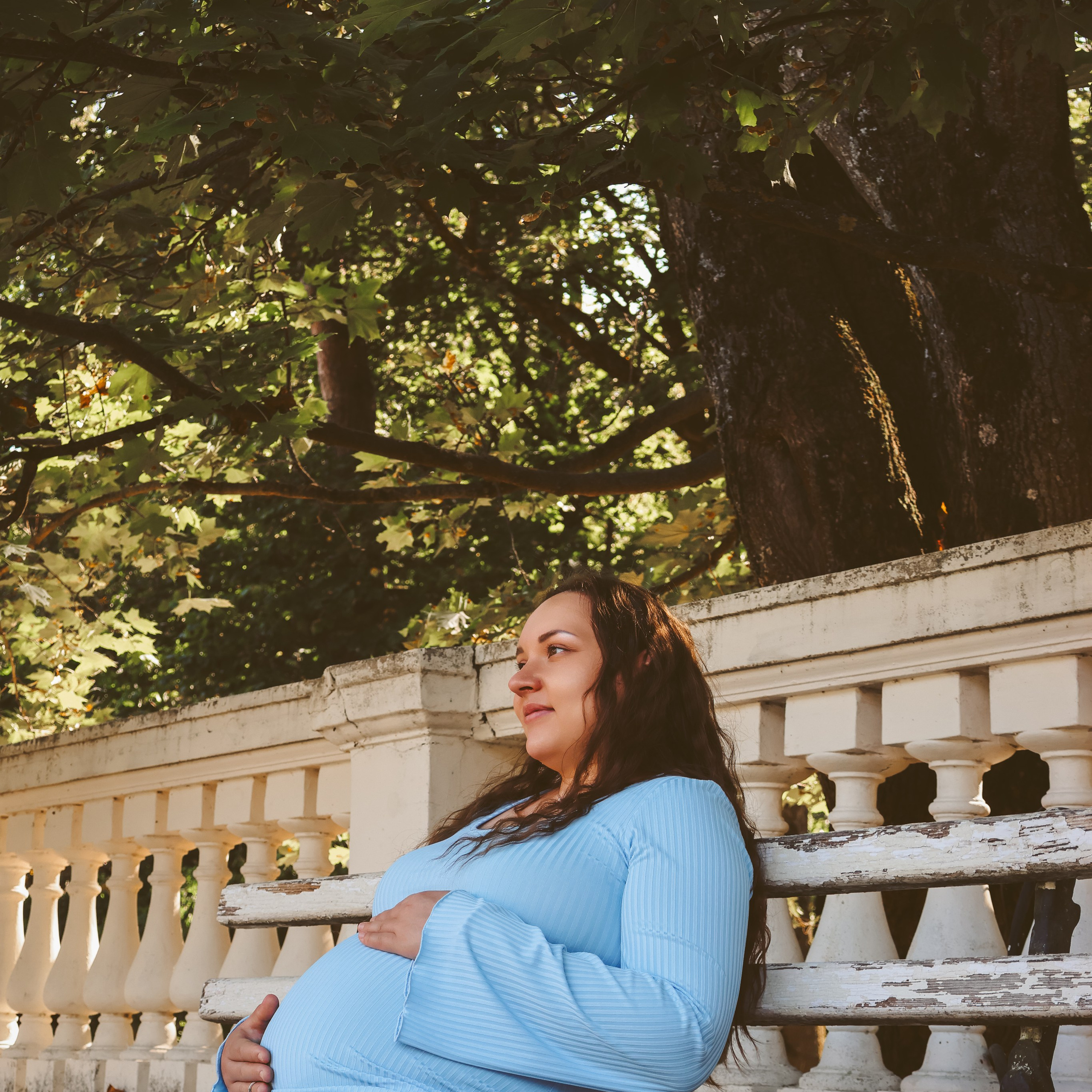 Настя \ Беременная фотосессия. Фотограф в Москве