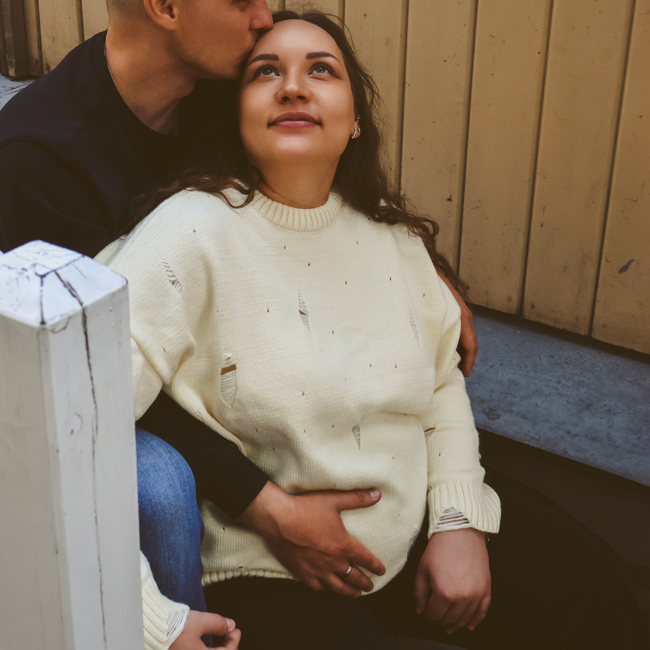 Настя \ Беременная фотосессия. Фотограф в Москве