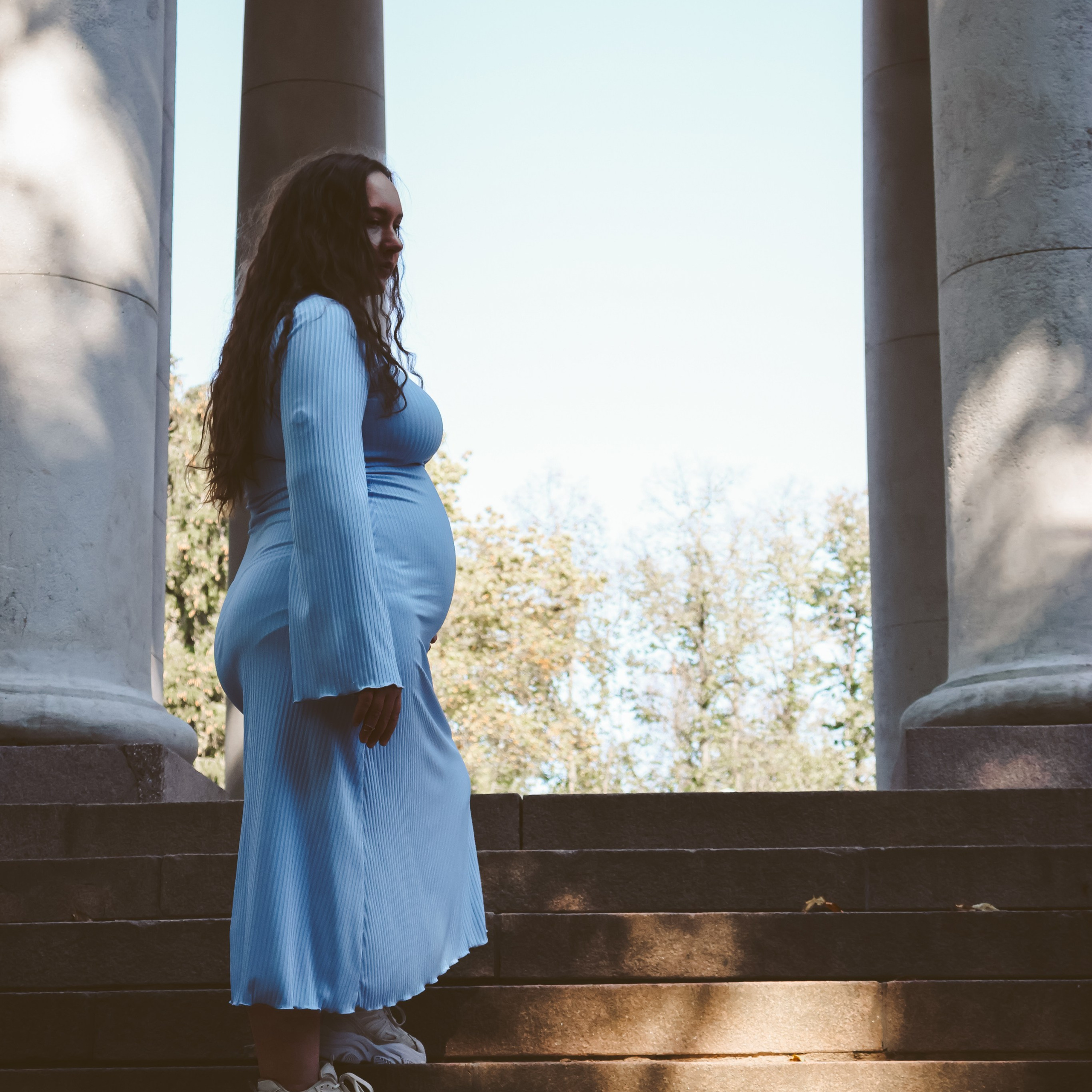 Настя \ Беременная фотосессия. Фотограф в Москве