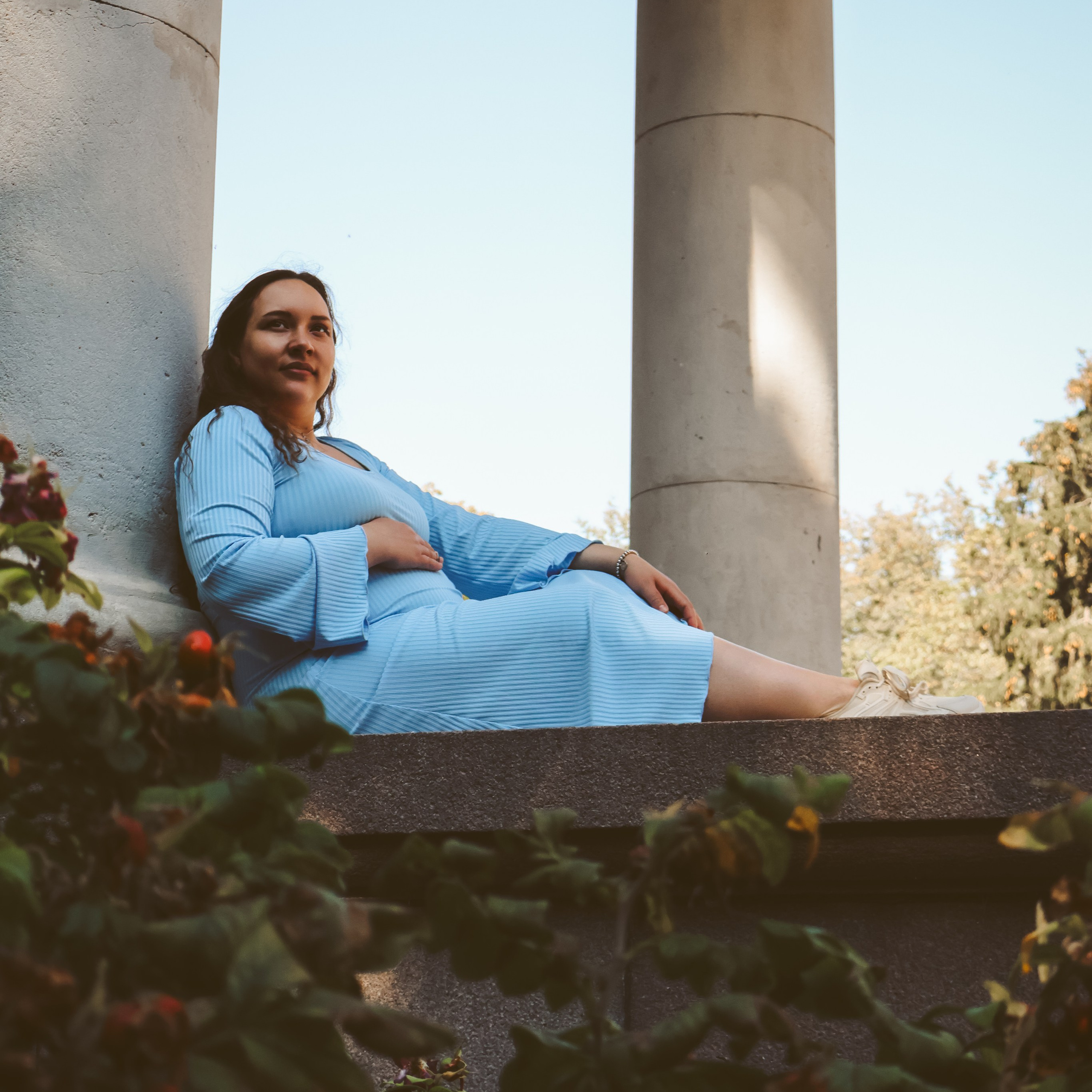 Настя \ Беременная фотосессия. Фотограф в Москве