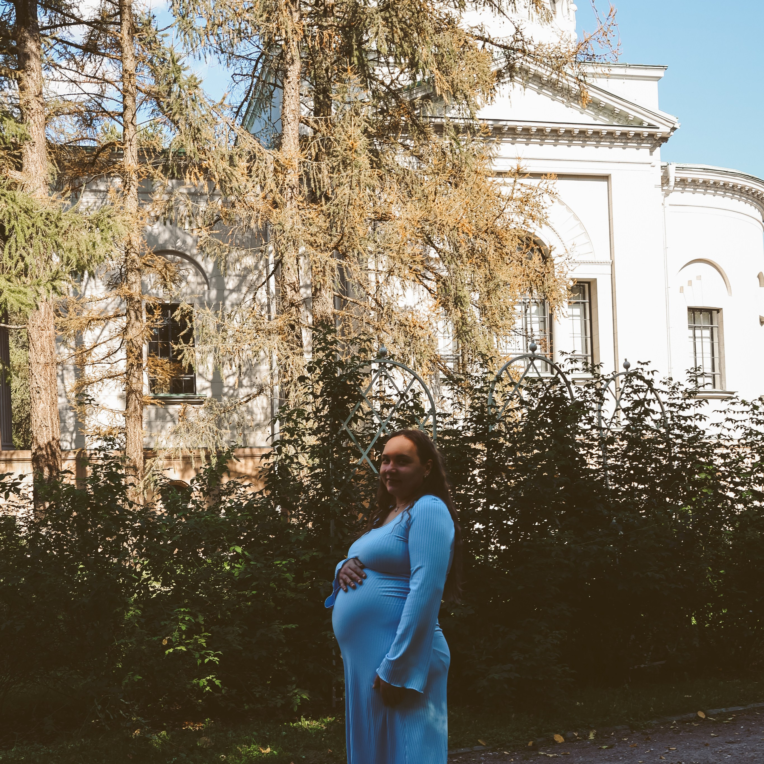 Настя \ Беременная фотосессия. Фотограф в Москве