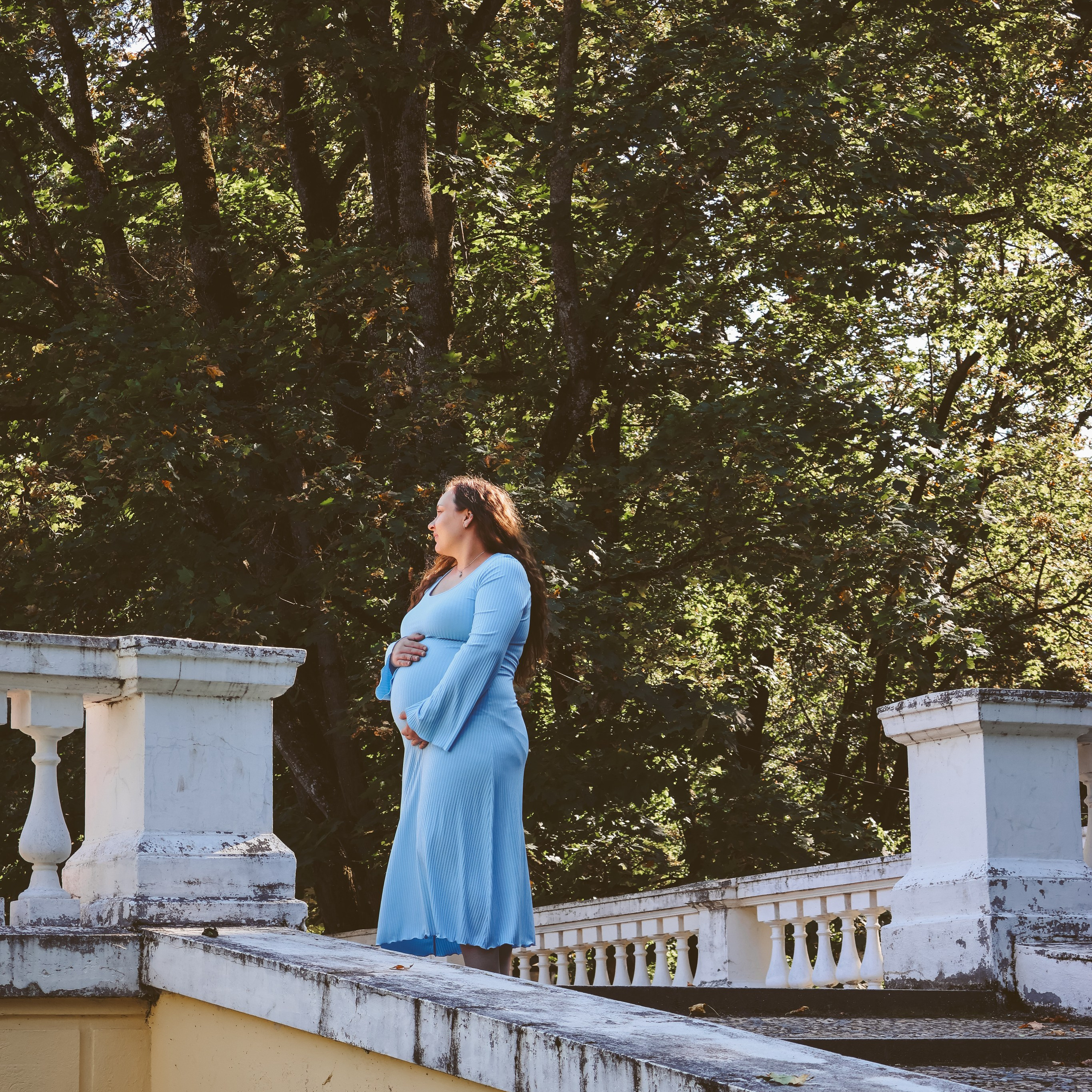 Настя \ Беременная фотосессия. Фотограф в Москве