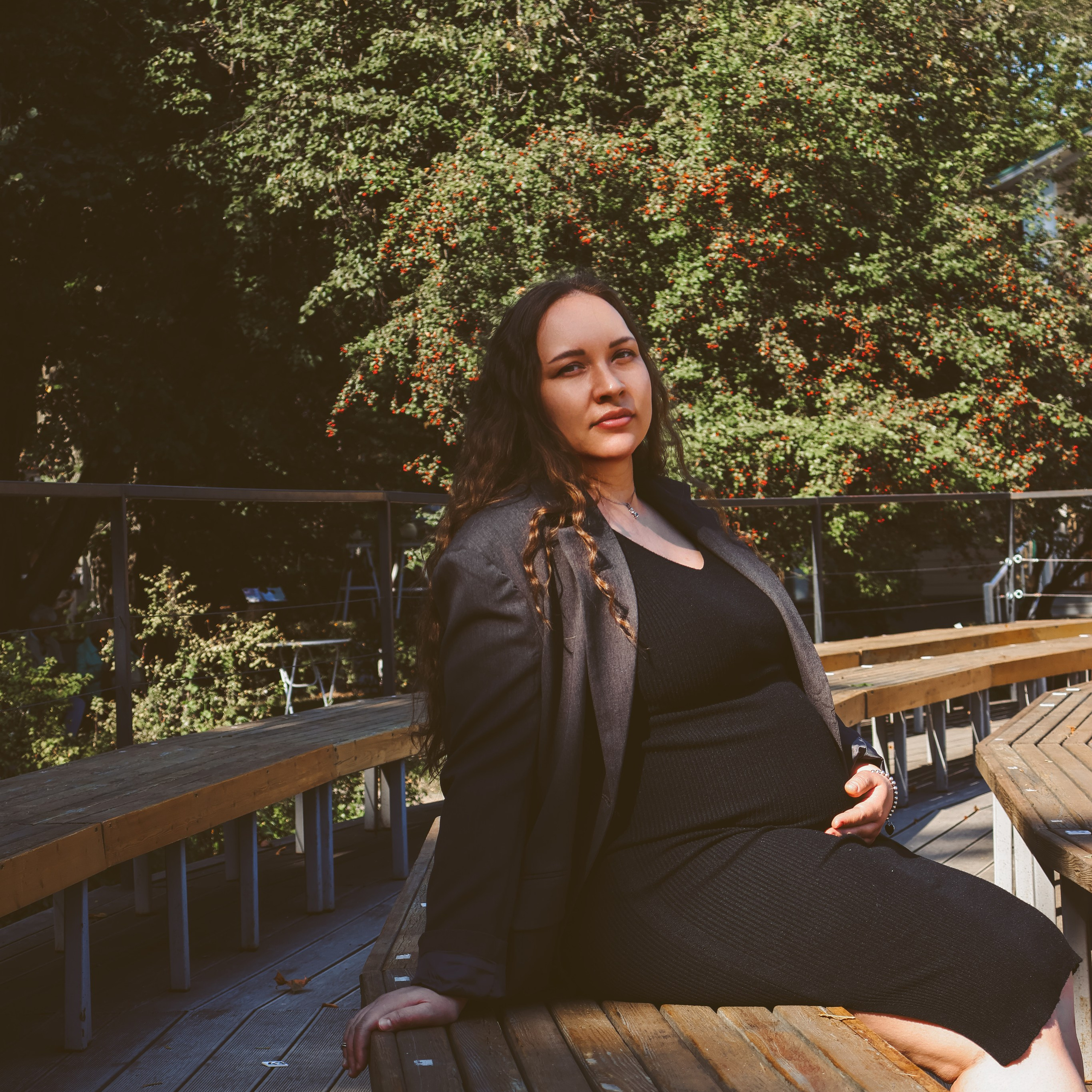 Настя \ Беременная фотосессия. Фотограф в Москве