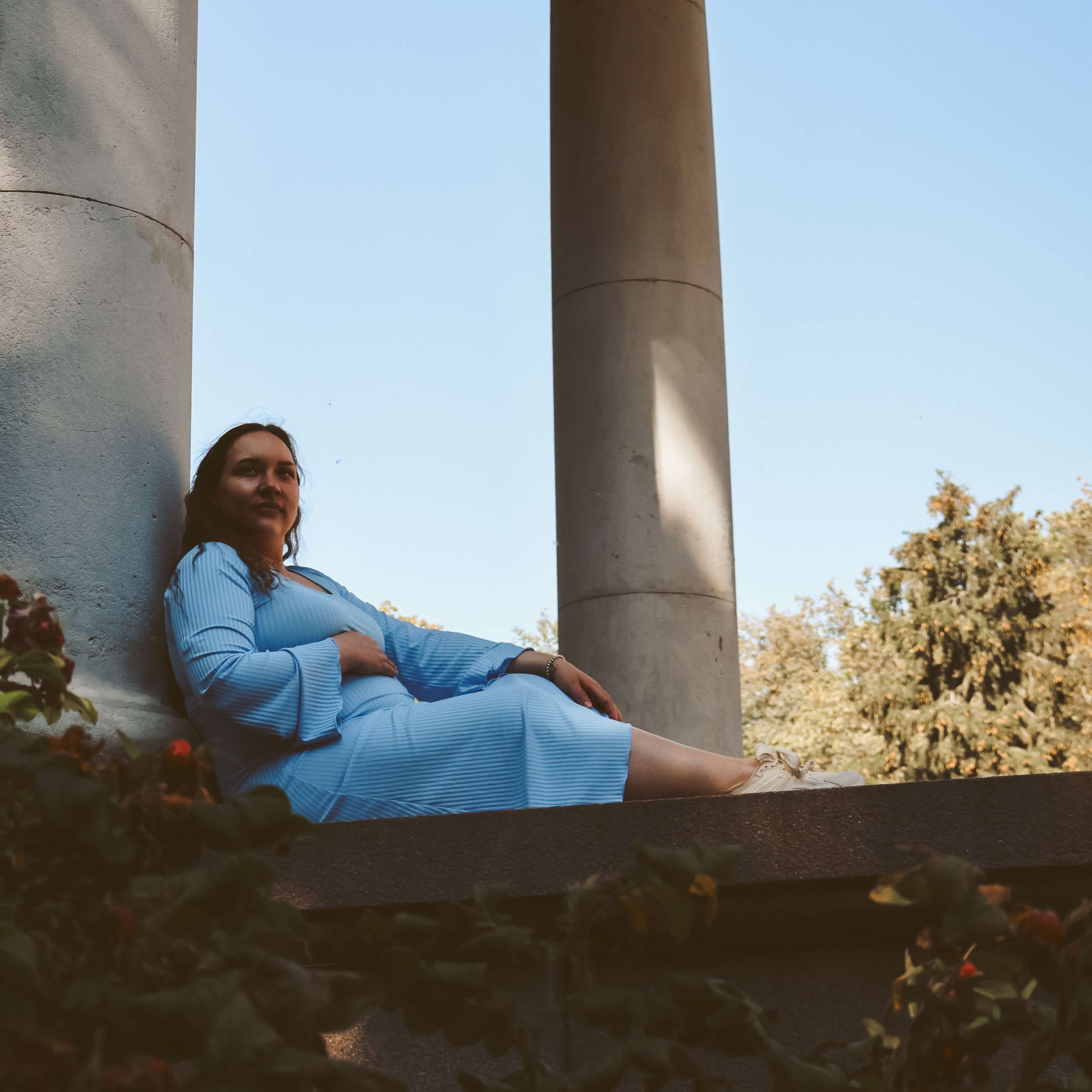 Настя \ Беременная фотосессия. Фотограф в Москве