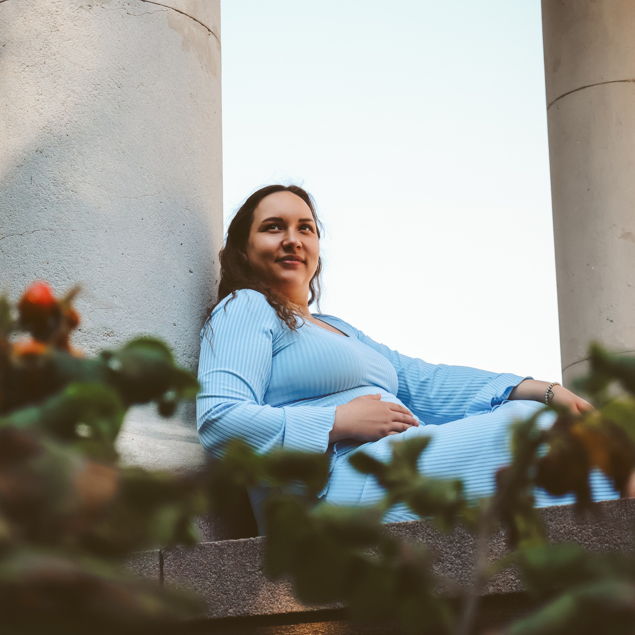 Настя \ Беременная фотосессия. Фотограф в Москве