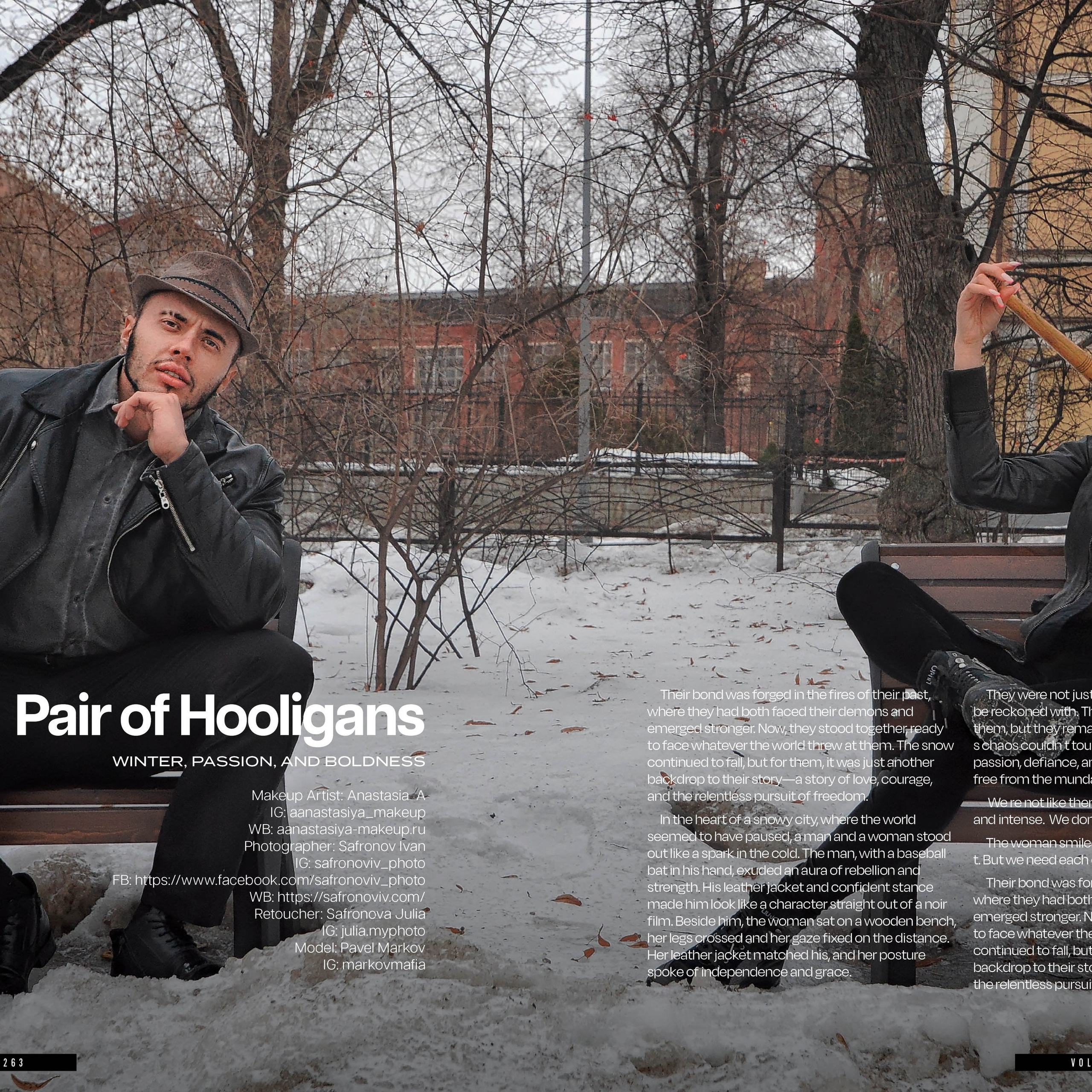 Публикации в журналах. Safronov Ivan — a portrait photographer in Moscow