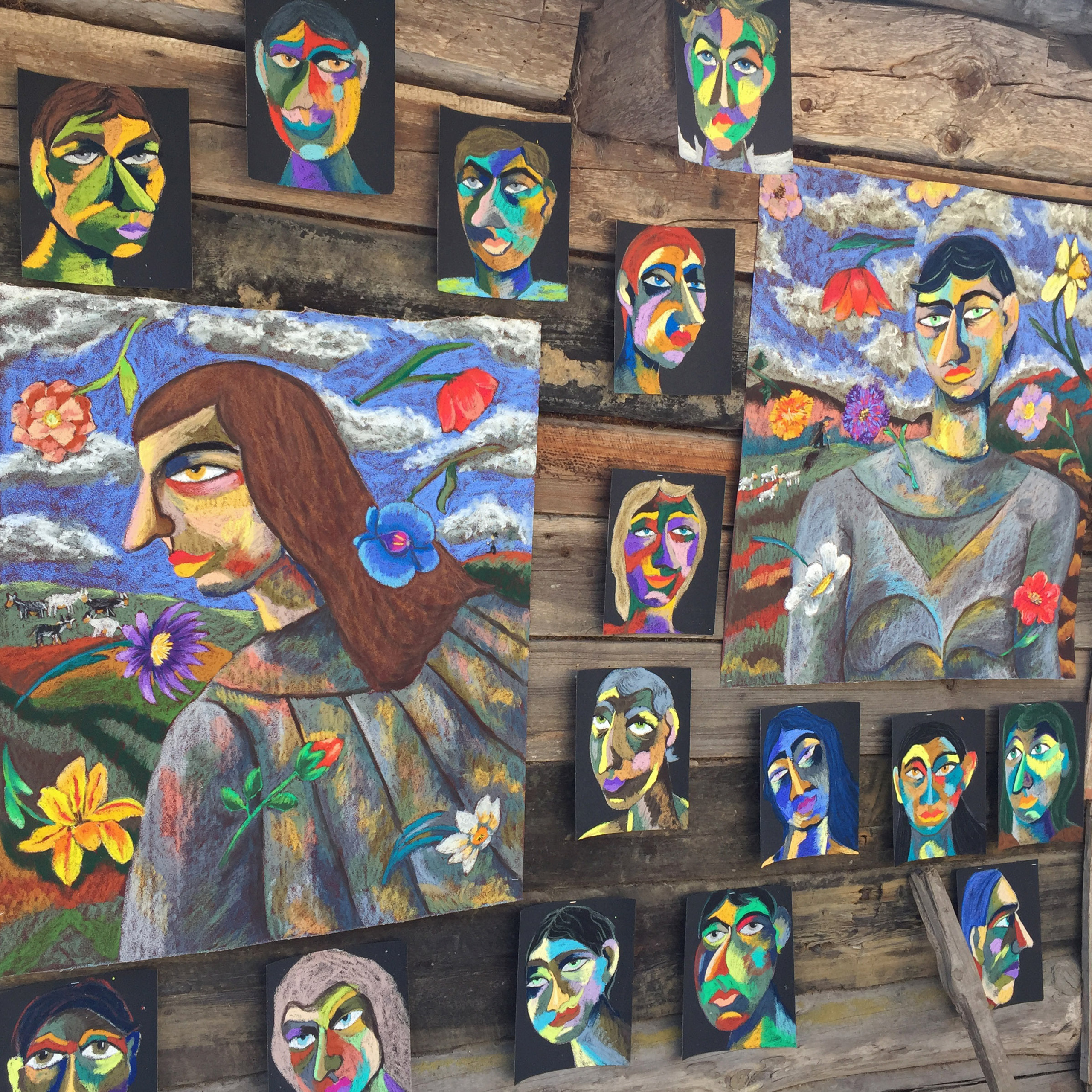 Good actors in life. Artist Maria Ansh