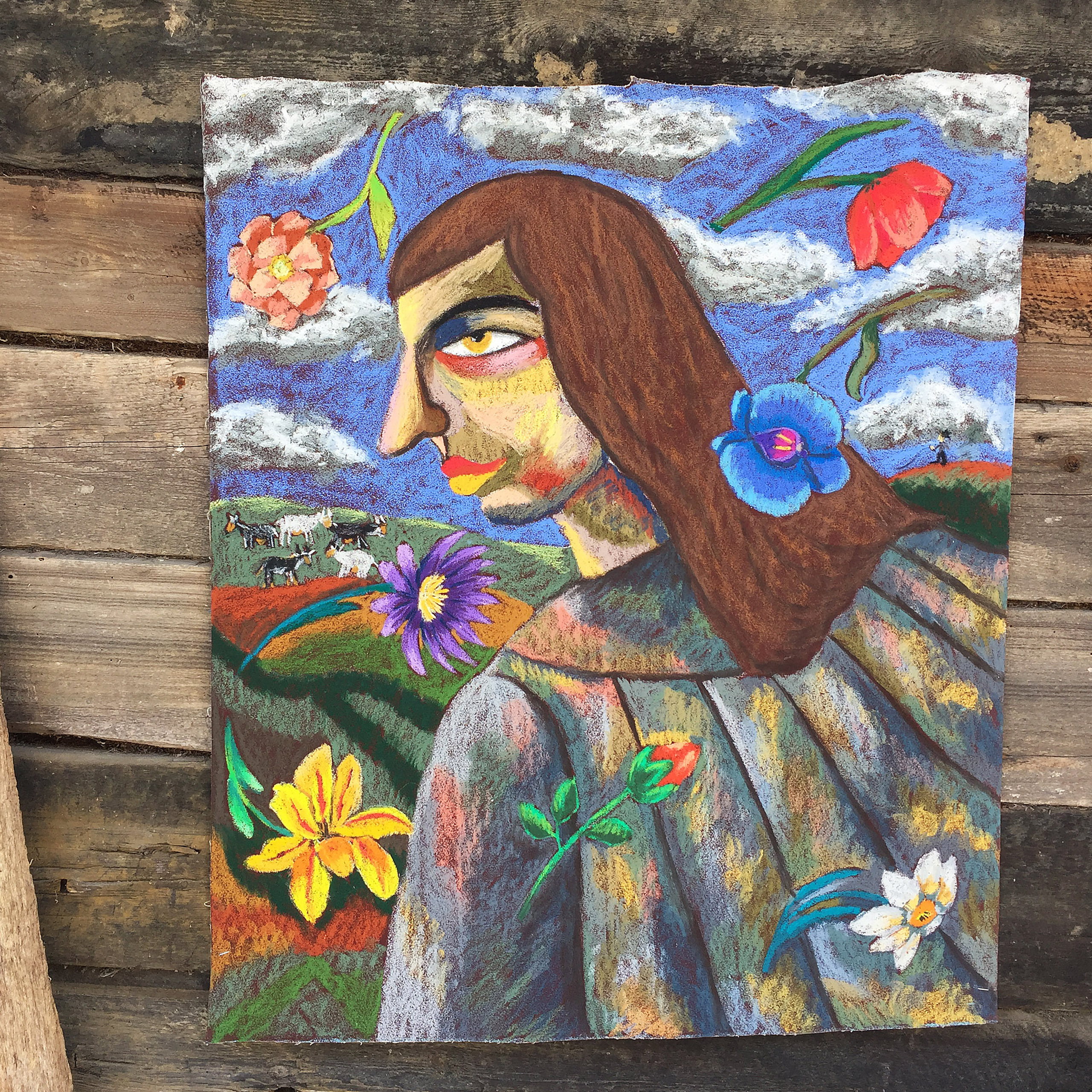 Good actors in life. Artist Maria Ansh