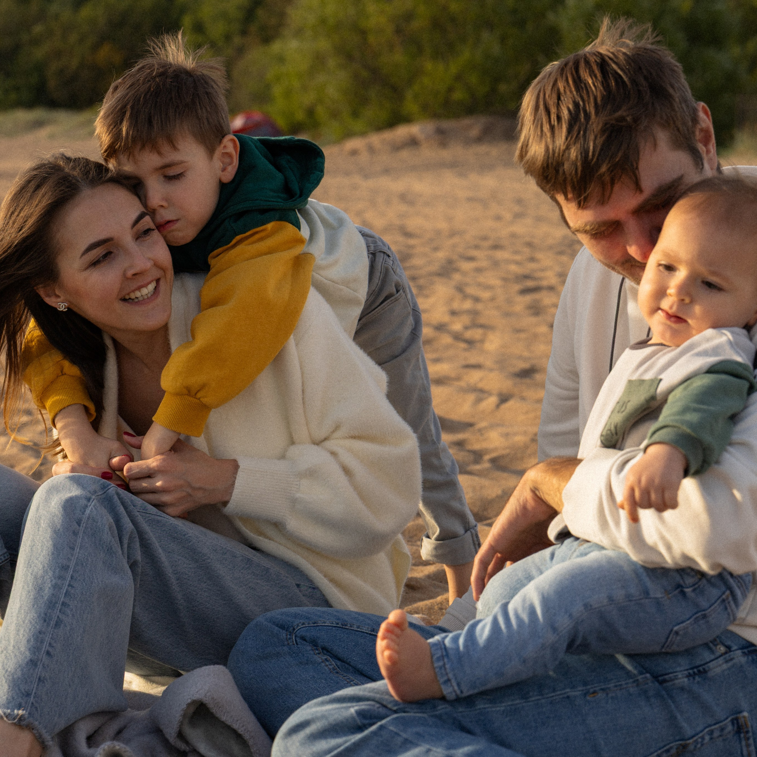Семья на первом :)