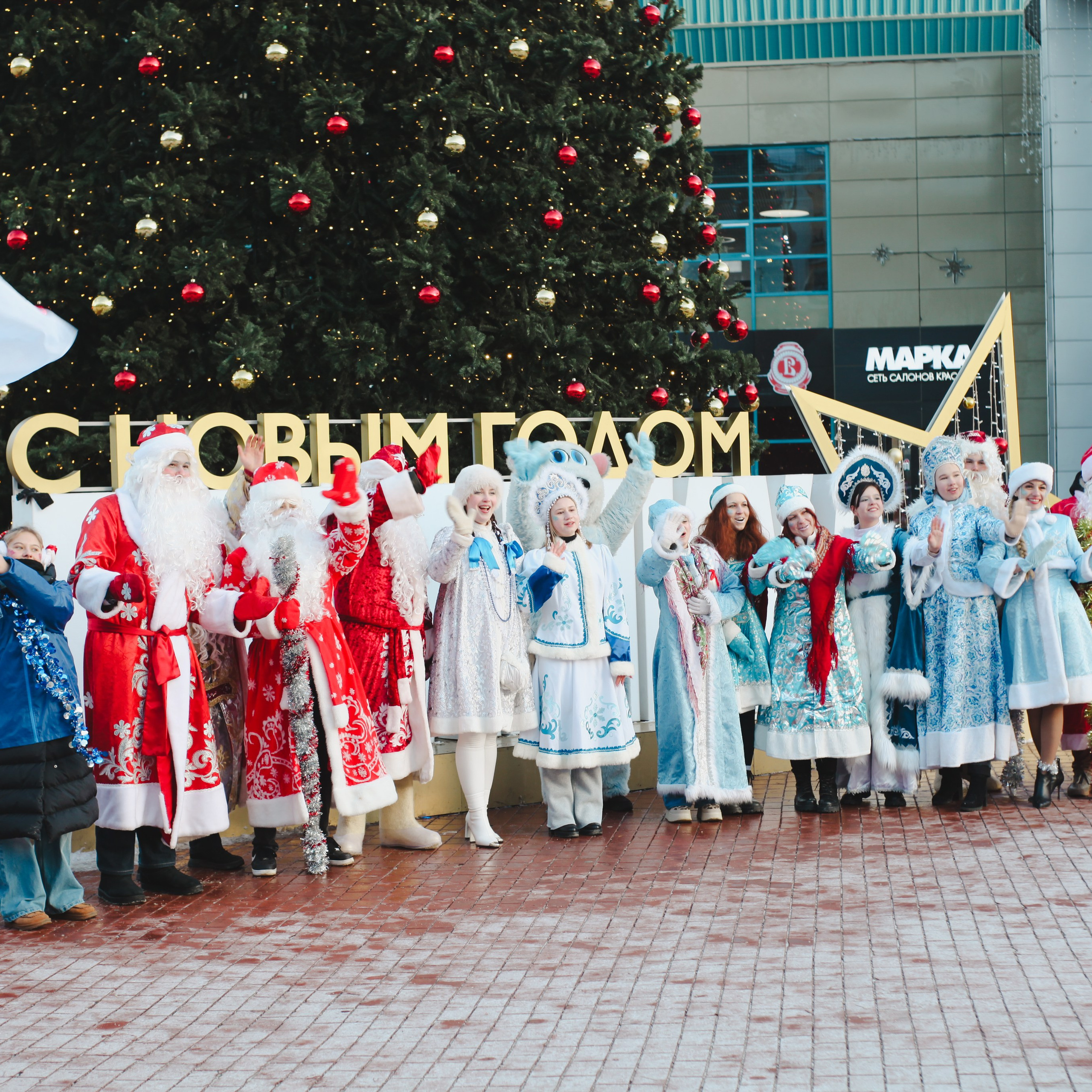Автопробег Дедов Морозов. Событийный фотограф в Пушкино Светлана Мусатова