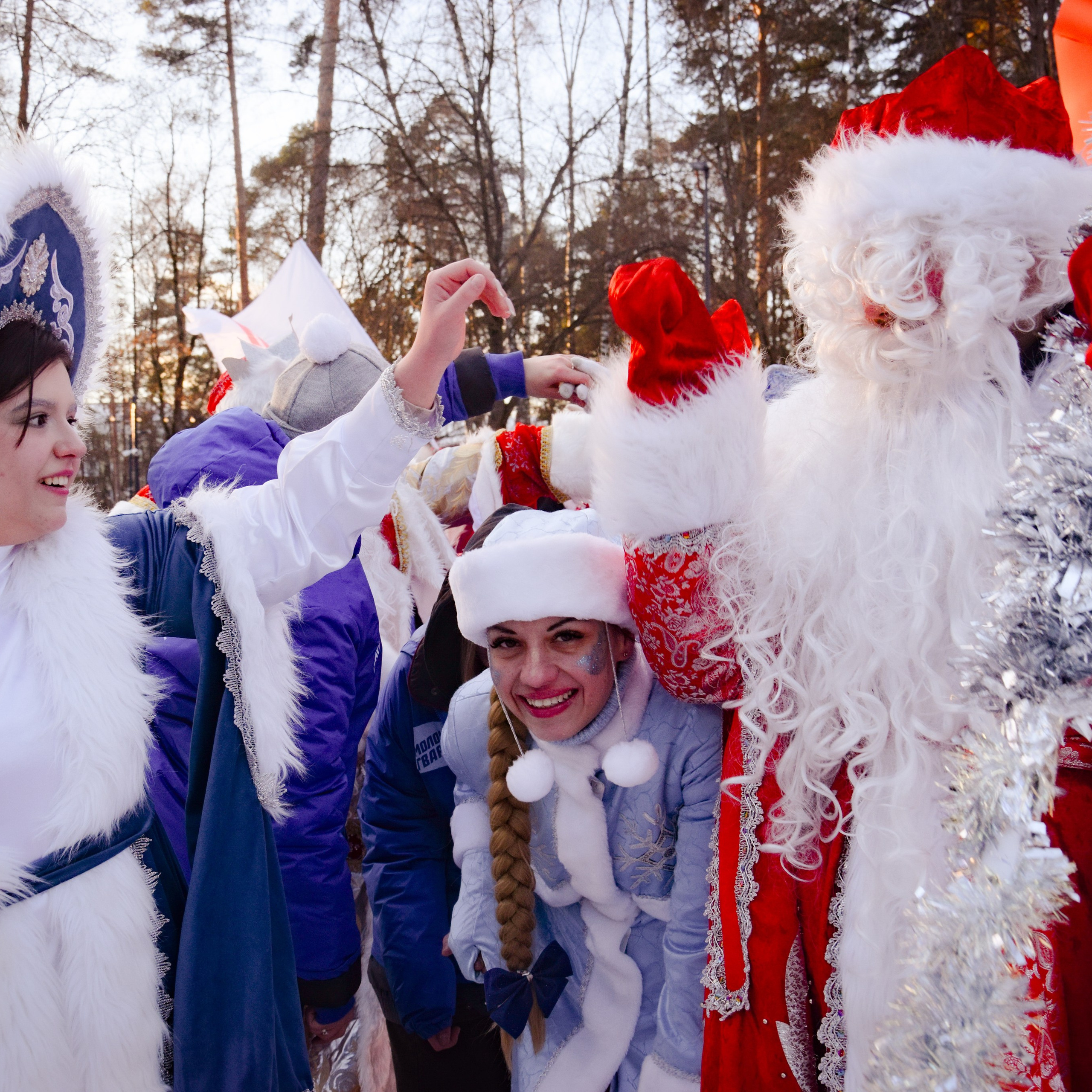 Автопробег Дедов Морозов. Событийный фотограф в Пушкино Светлана Мусатова