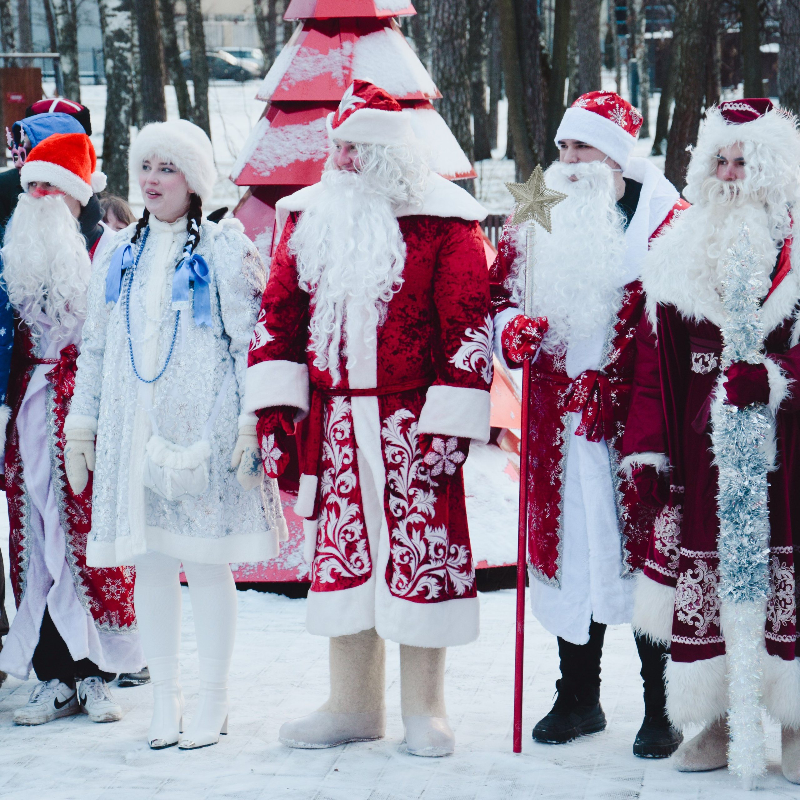 Автопробег Дедов Морозов. Событийный фотограф в Пушкино Светлана Мусатова