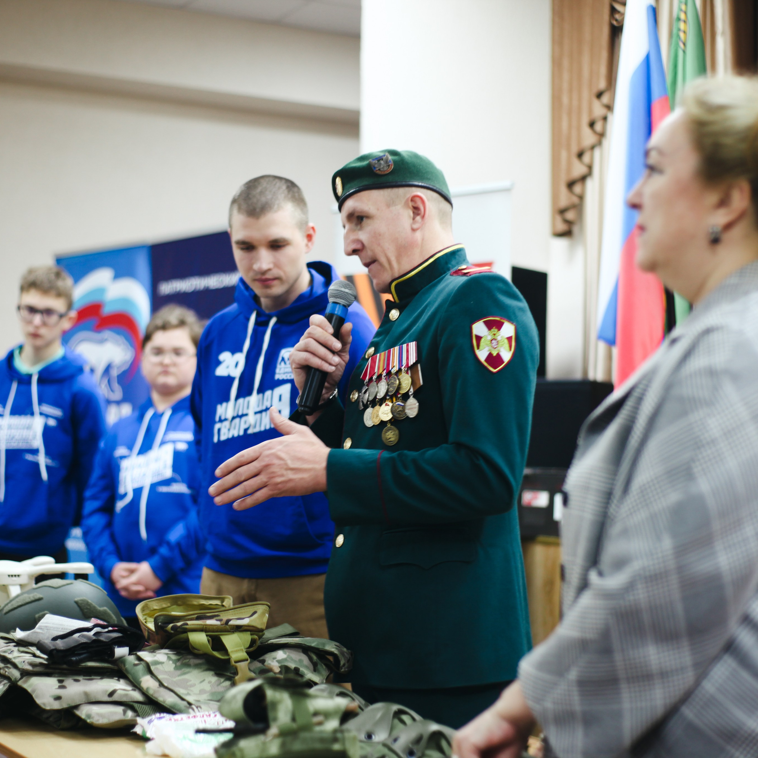 Урок мужества. Событийный фотограф в Пушкино Светлана Мусатова