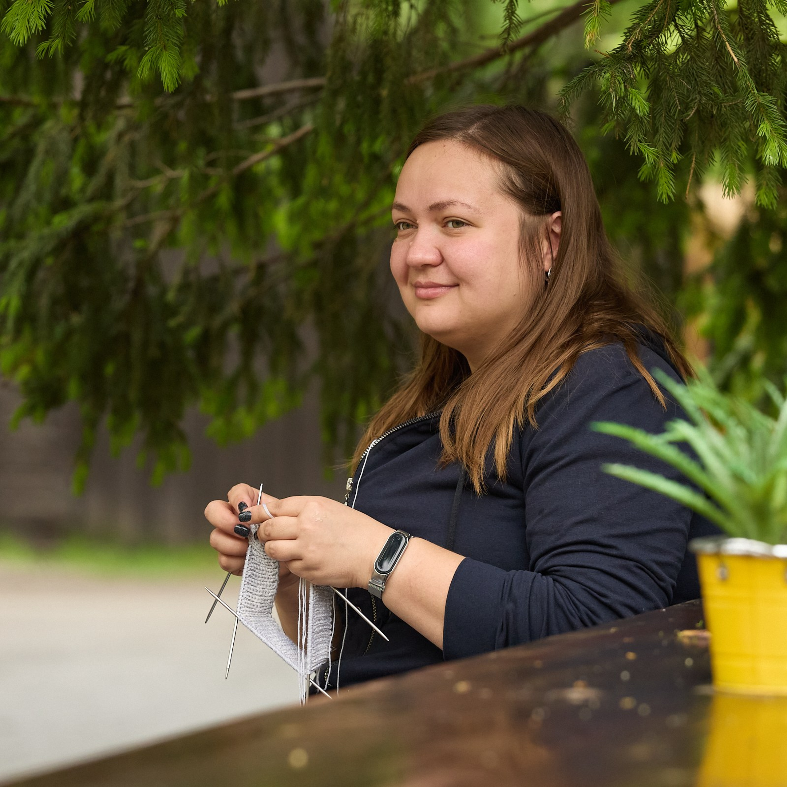 «День вязания на публике 2024» фотосъёмка мероприятия в Городском саду, полная версия. Коммерческий фотограф для бизнеса в Томске Дмитрий Ельчанинов
