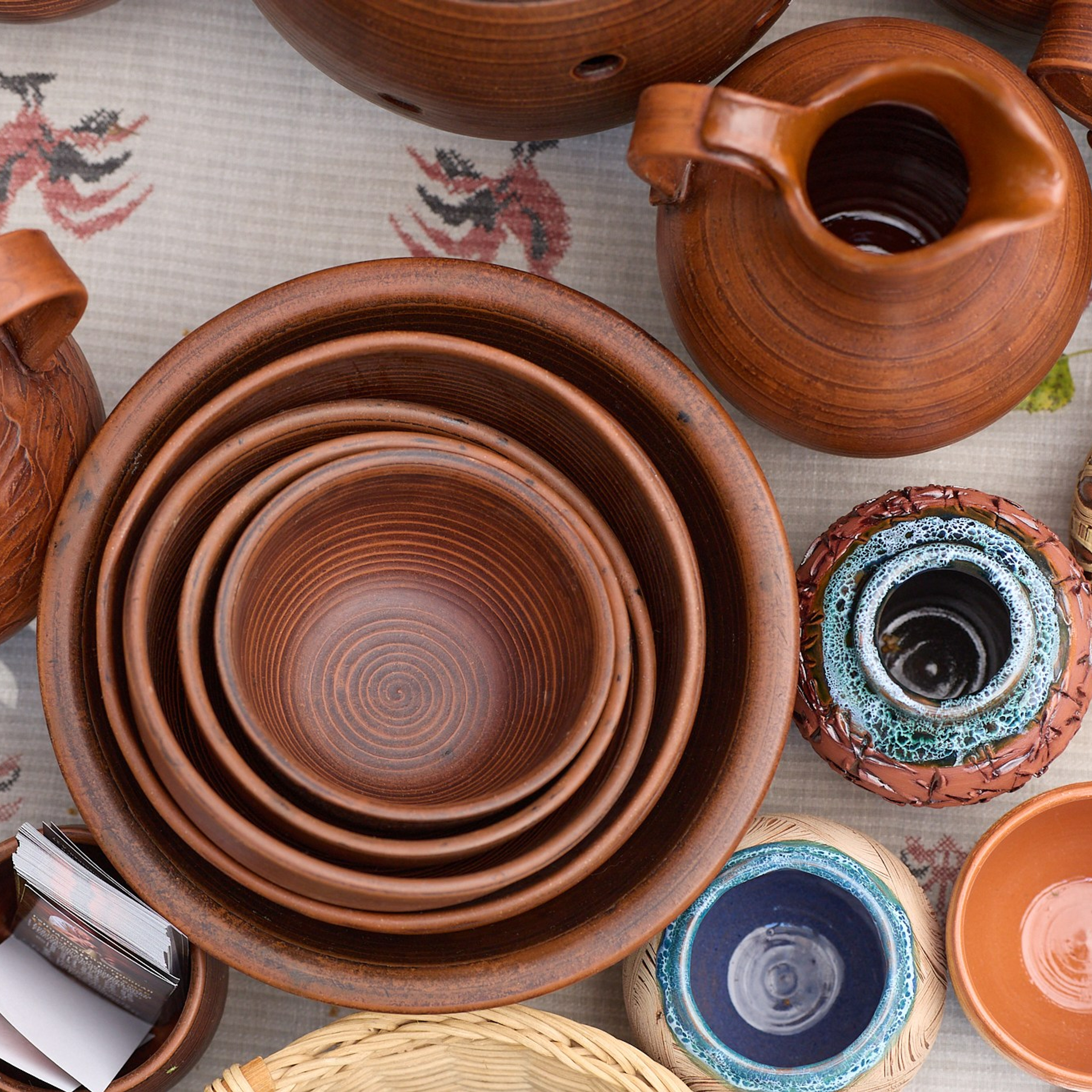 Глиняная керамическая посуда из Томска