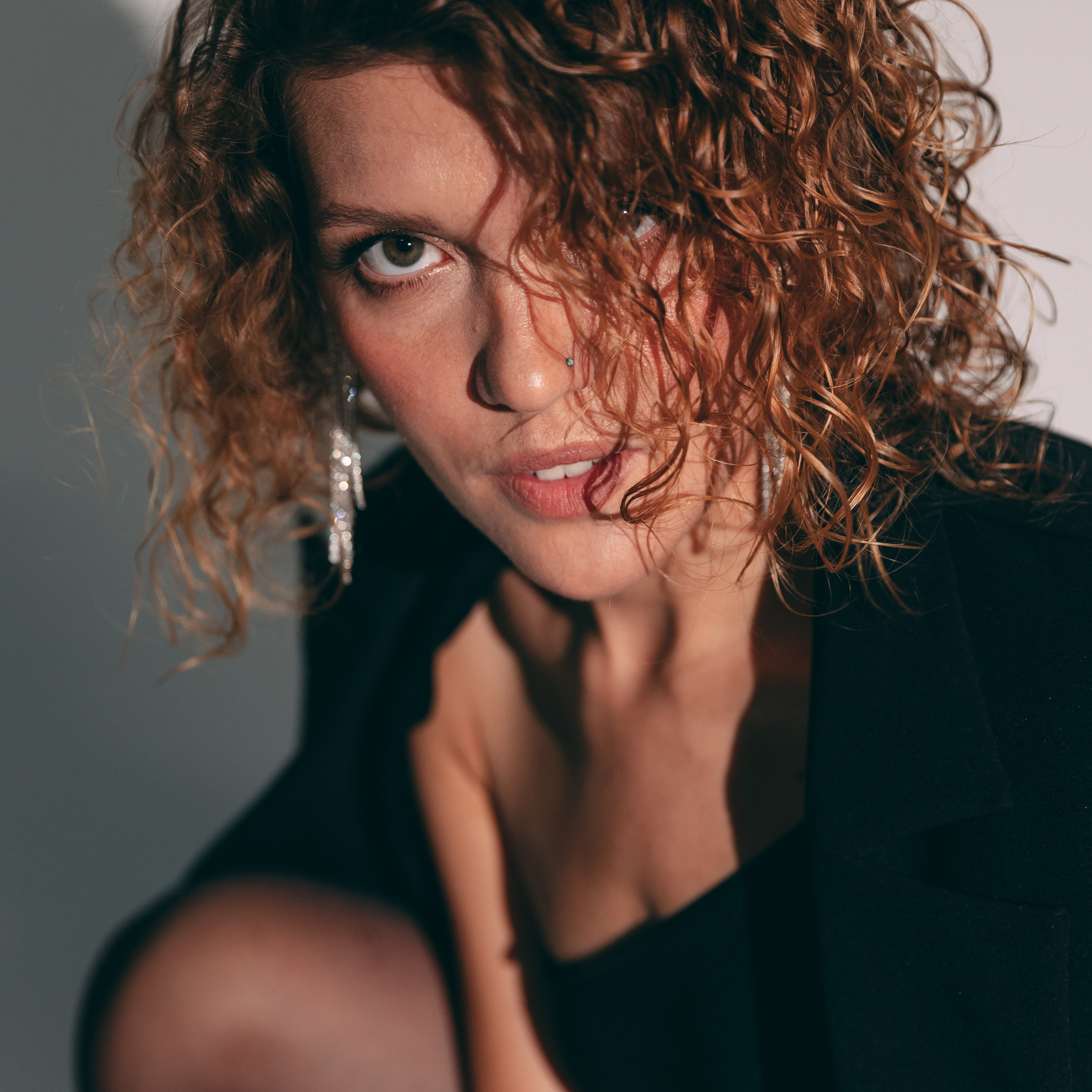 Настя, циклорама + маски гобо