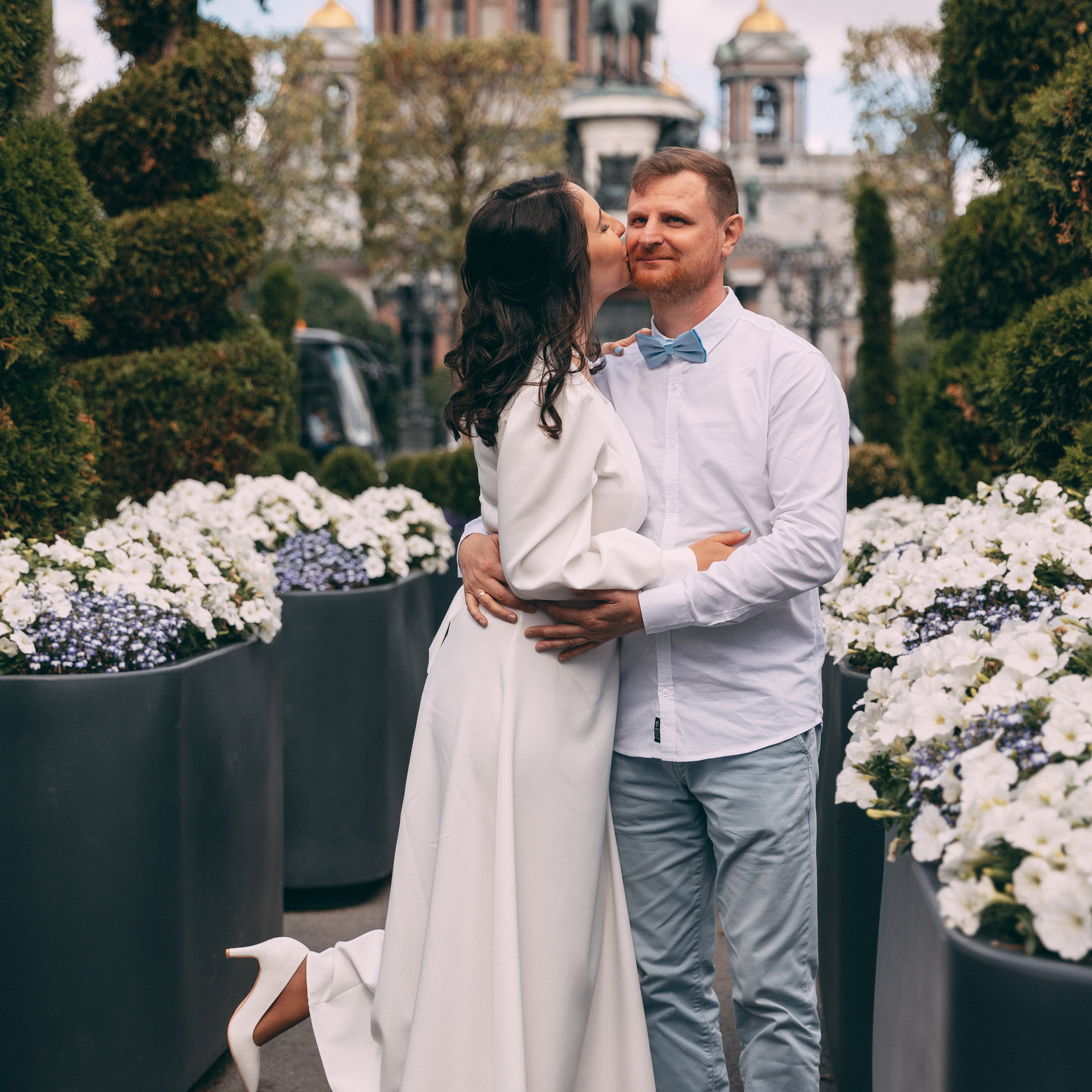 Ваня и Марина, ДБ2 + прогулка у Исаакия