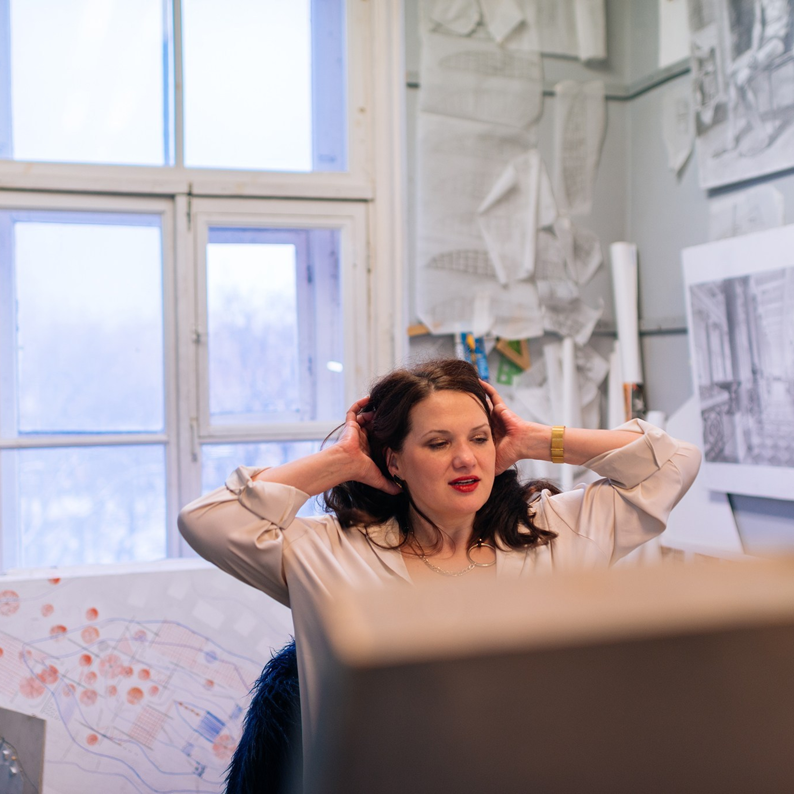 Регина в Академии Художеств