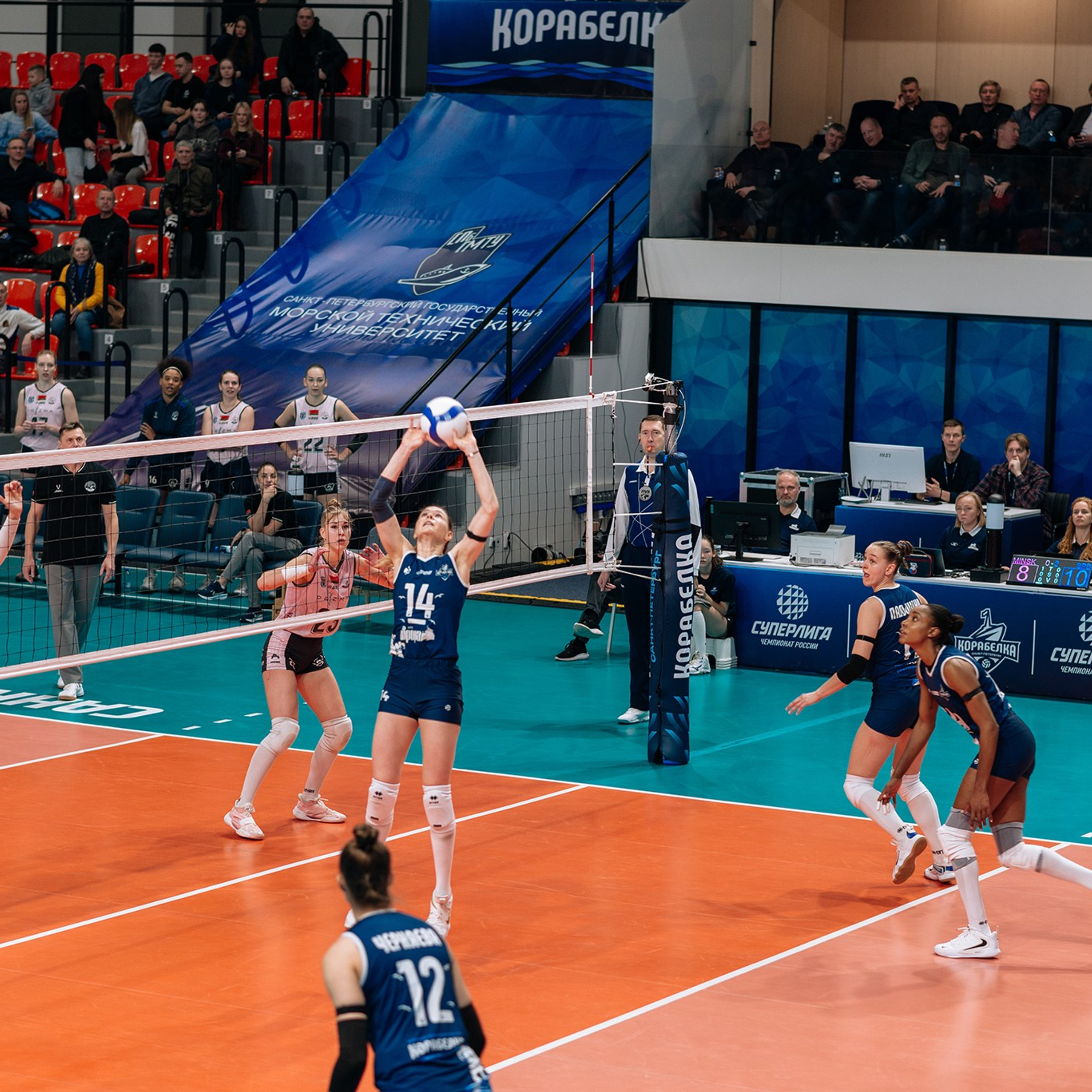 «Корабелка» — «Минчанка» Суперлига чемпионат России. Январь 26