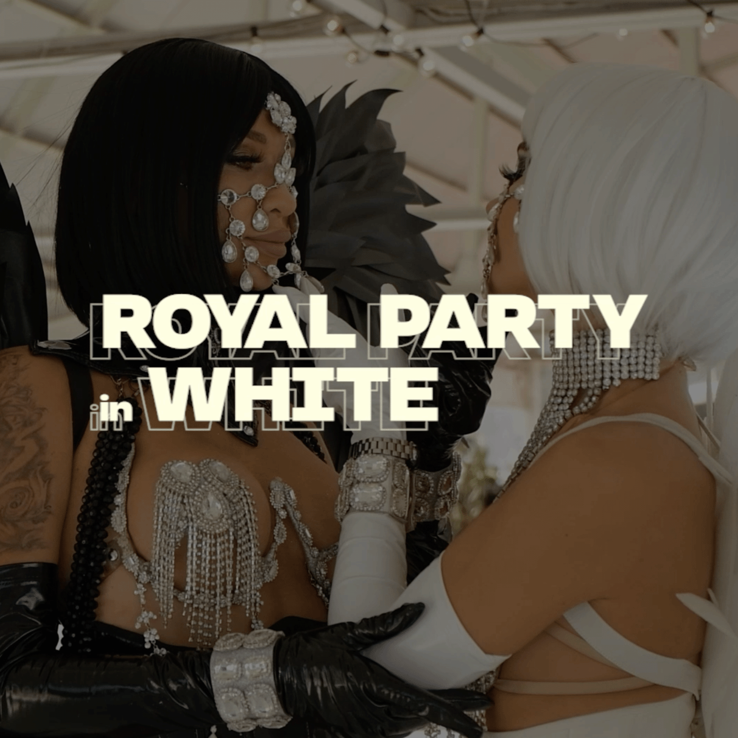 Royal Party in White