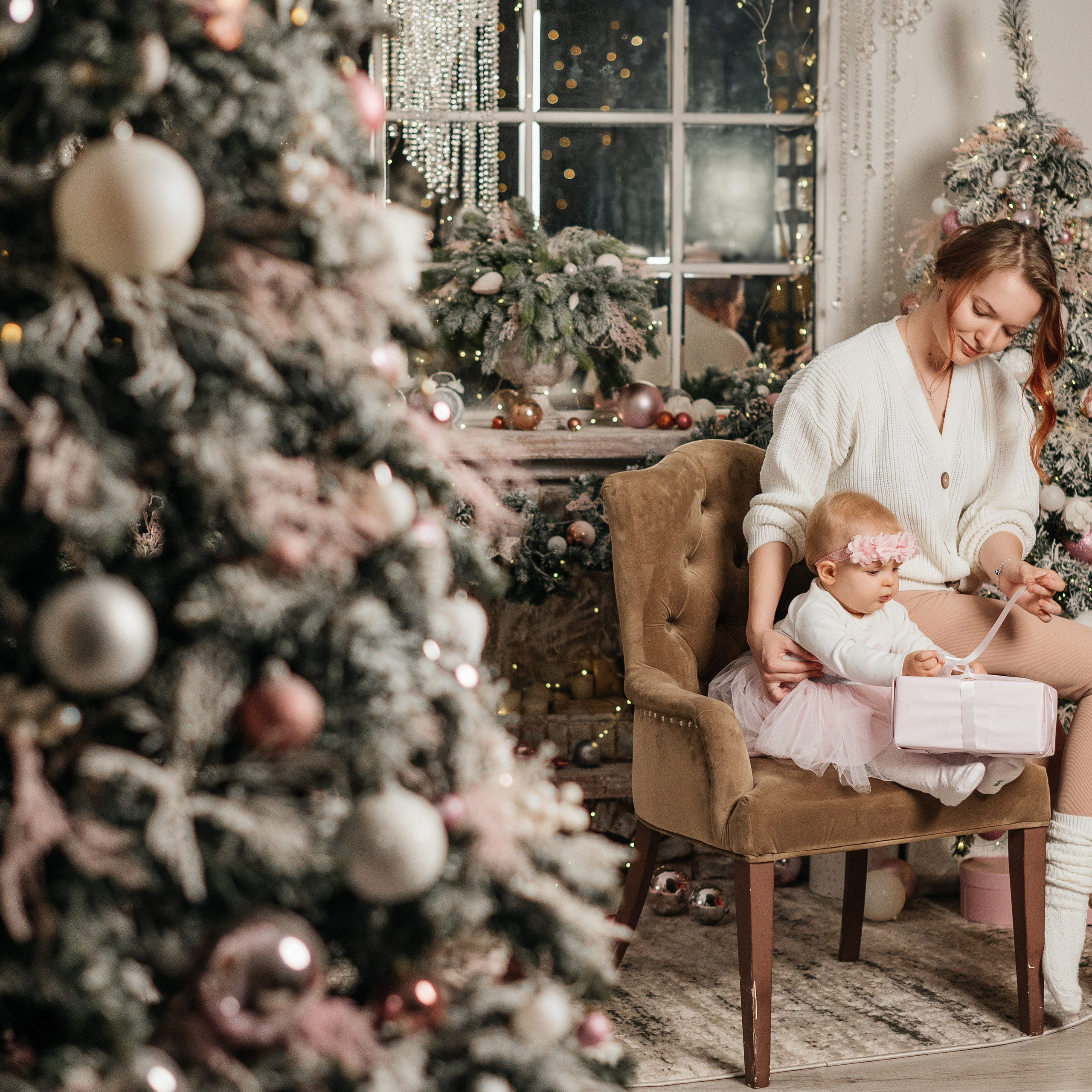 Семейная Новогодняя фотосессия