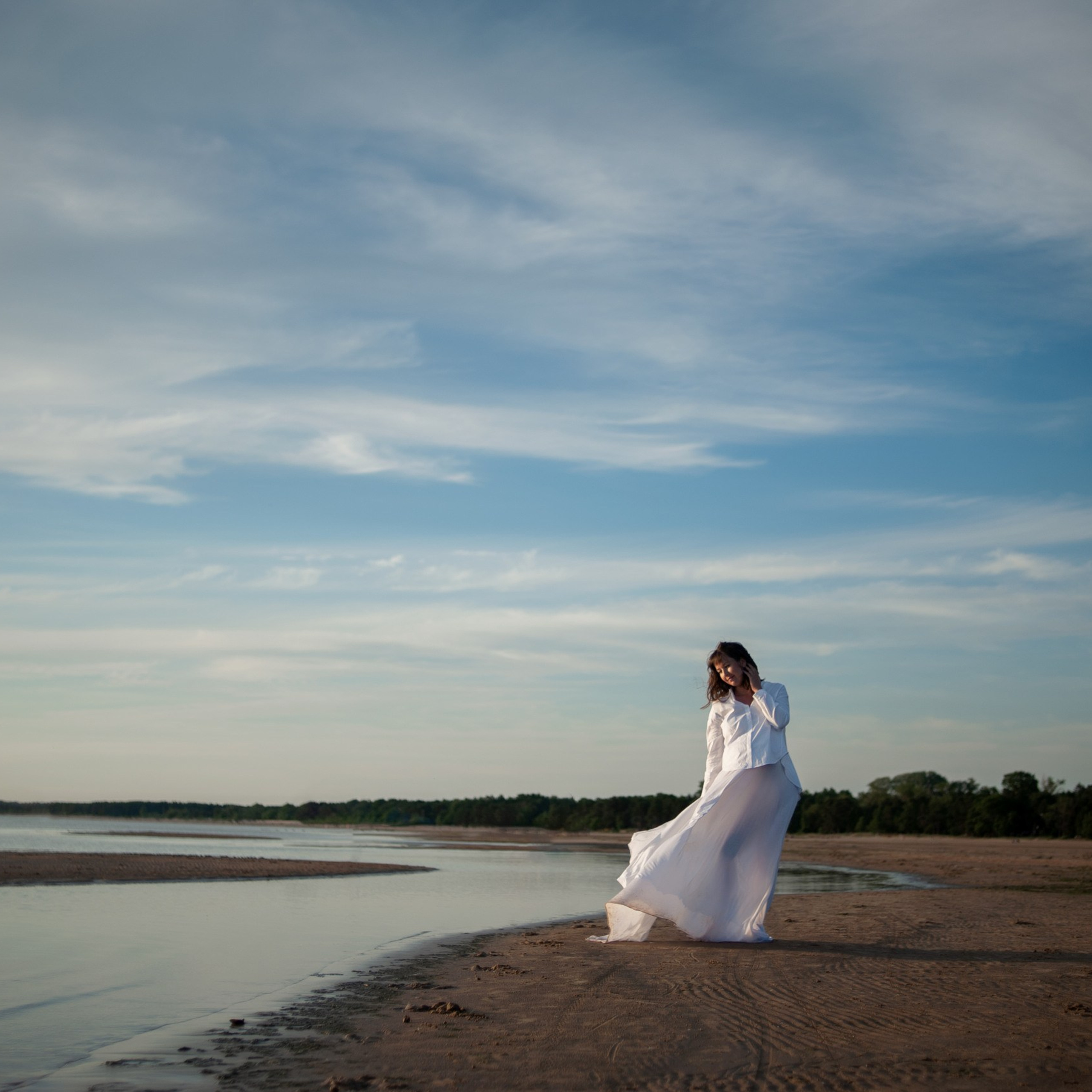 Лето. Петербург. Залив.