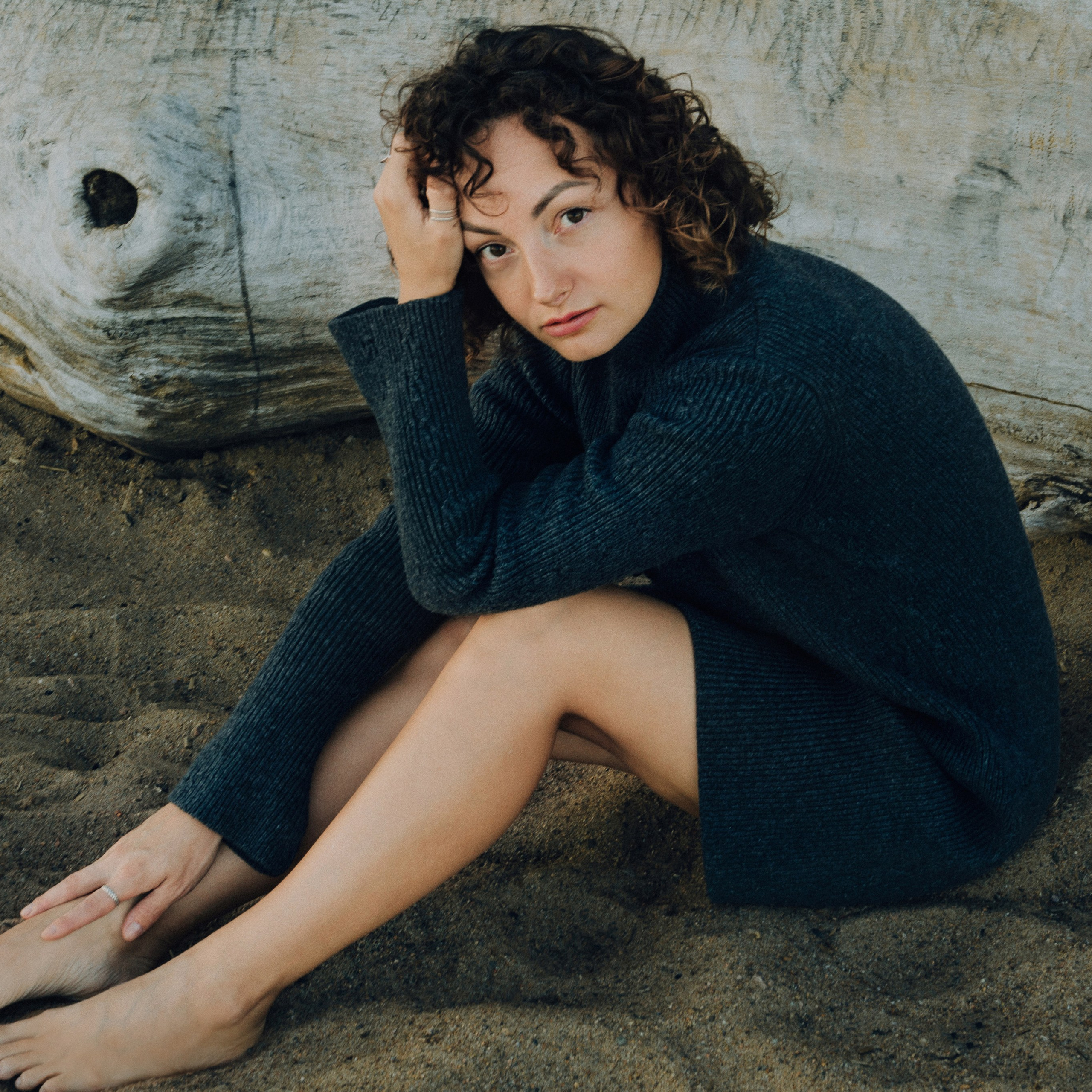 Финский залив. Настя