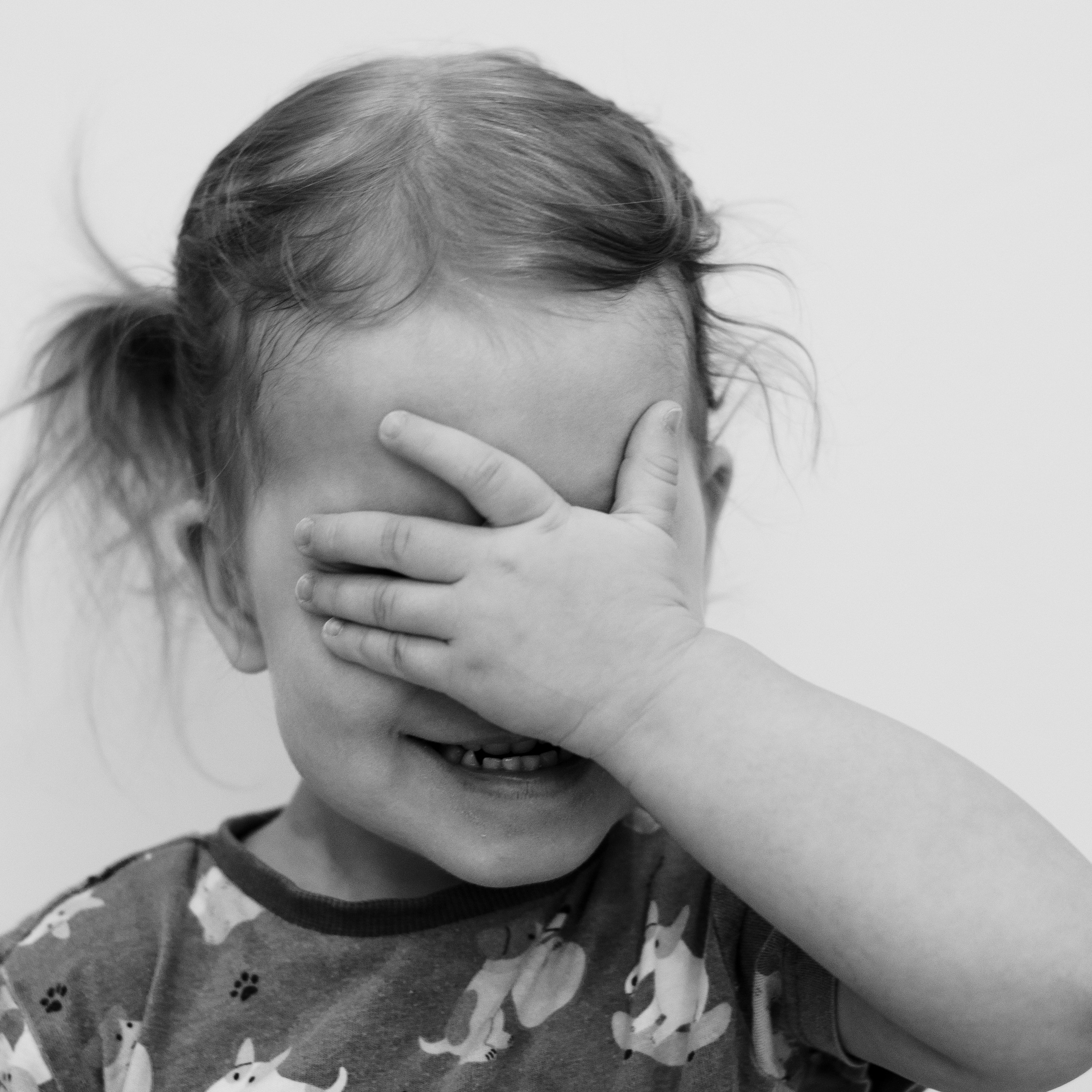 Детские портреты ЧБ