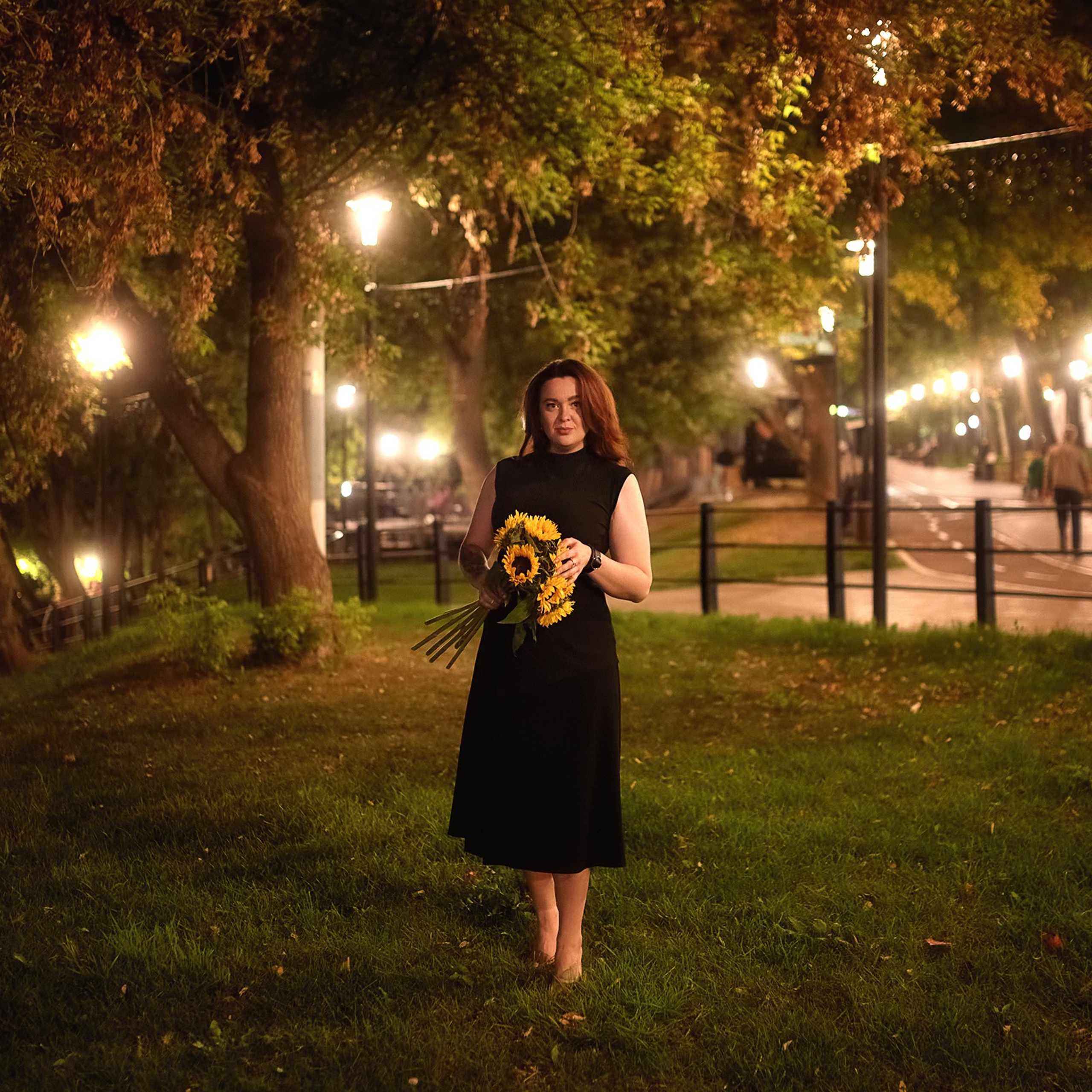 Сентябрьские подсолнухи