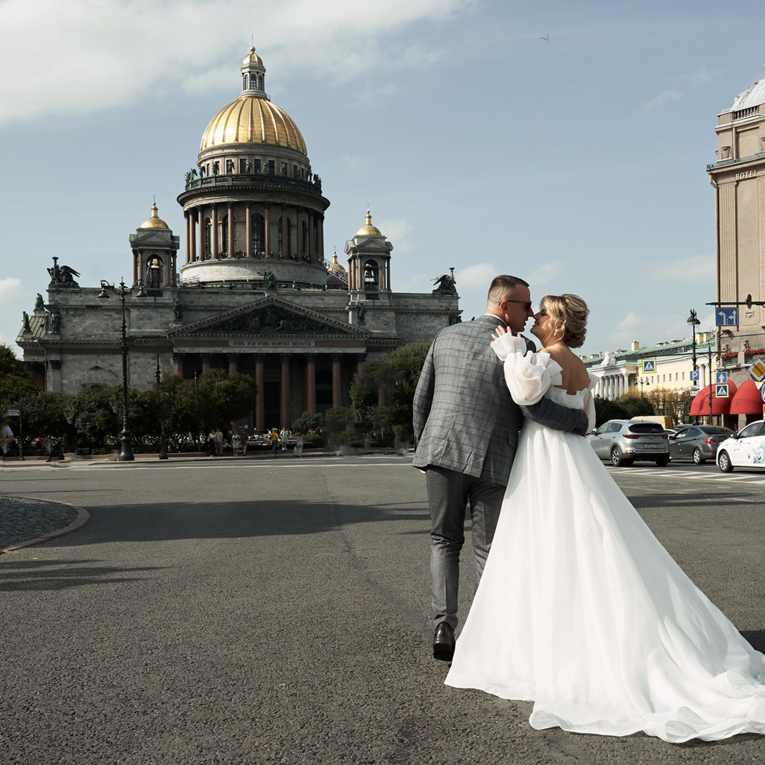 Свадебная фотосессия Арины и Артура в Санкт-Петербурге