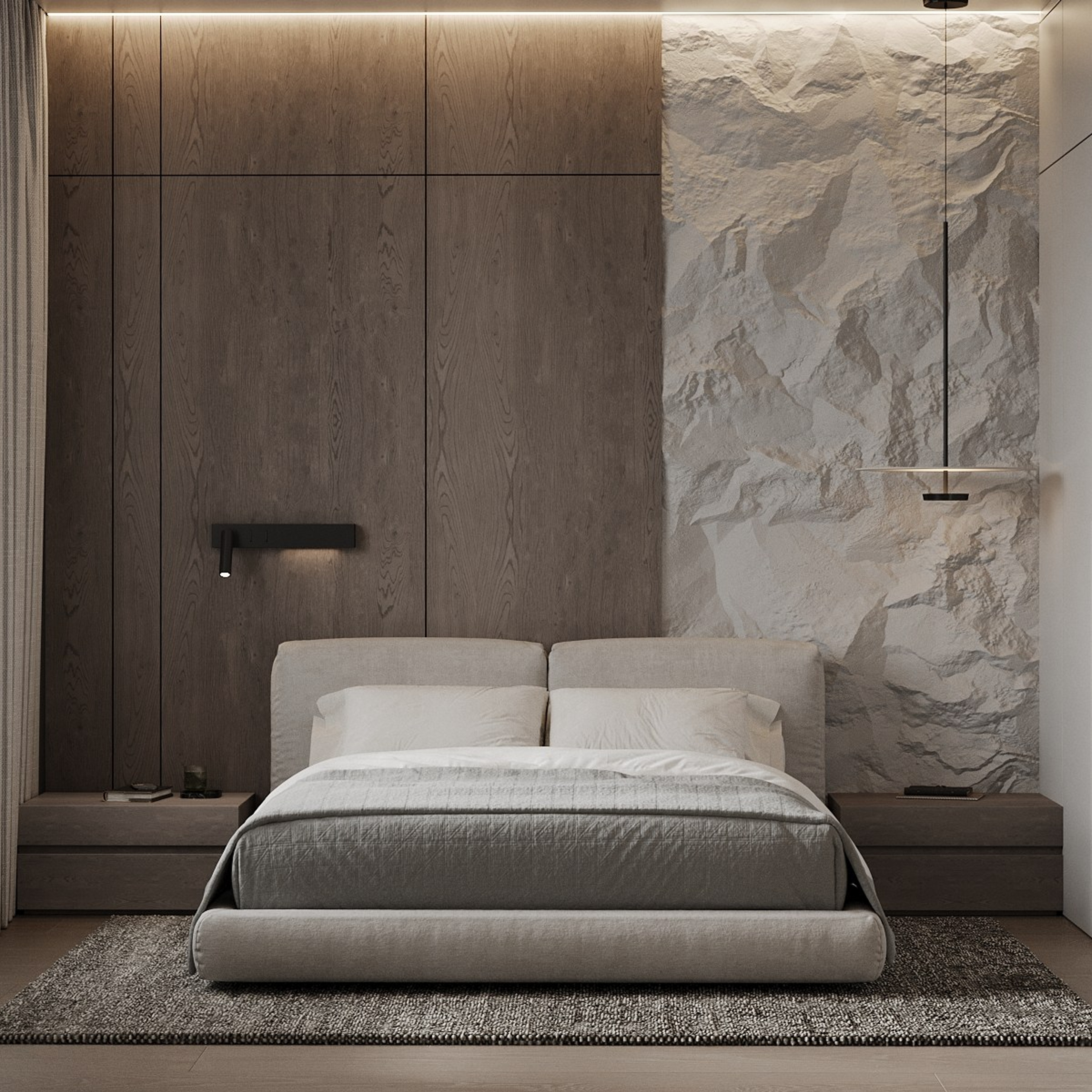 ЖК ОПЕРА / 125 м². Дизайнер интерьера Кристина Дедова / Оренбург, Москва