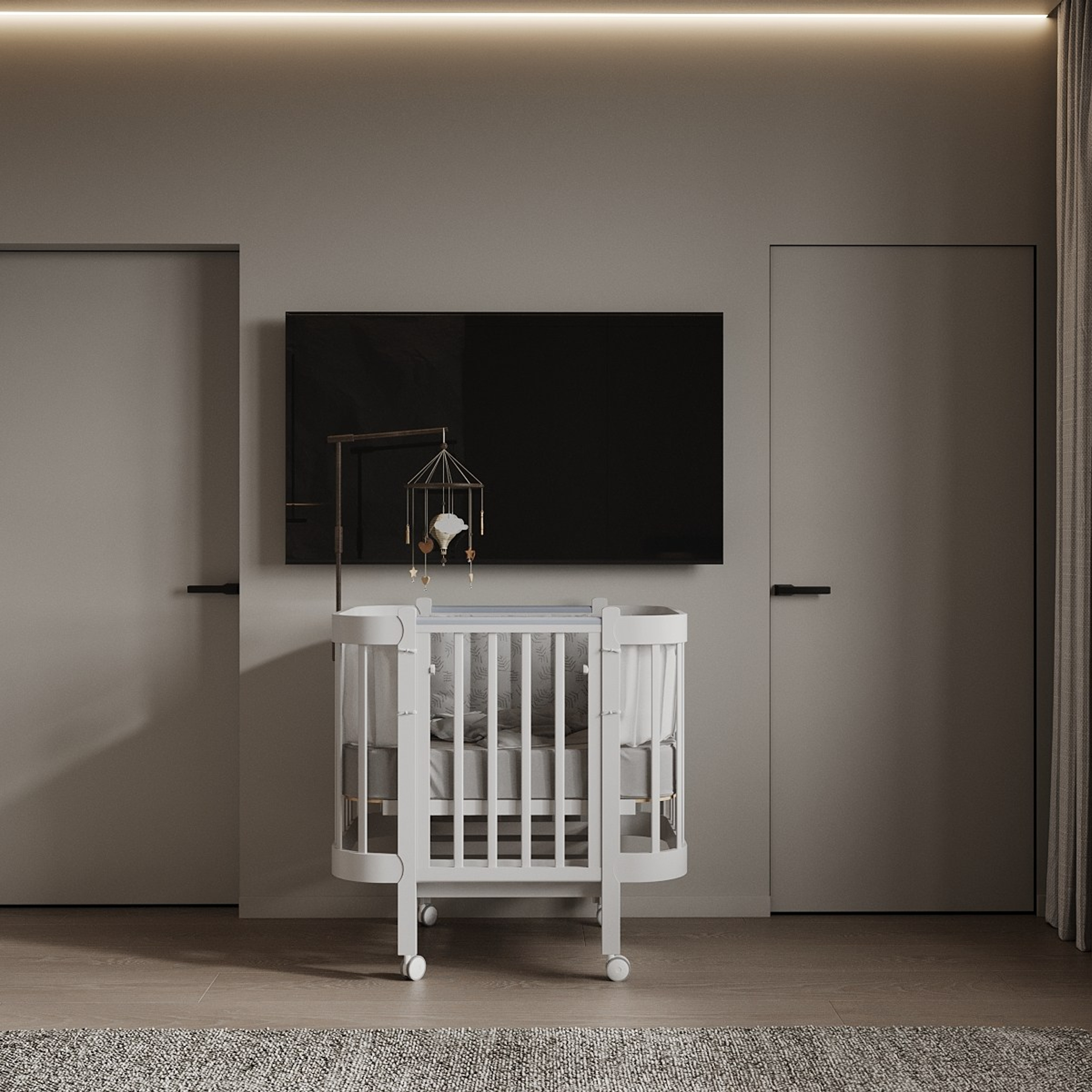 ЖК ОПЕРА / 125 м². Дизайнер интерьера Кристина Дедова / Оренбург, Москва