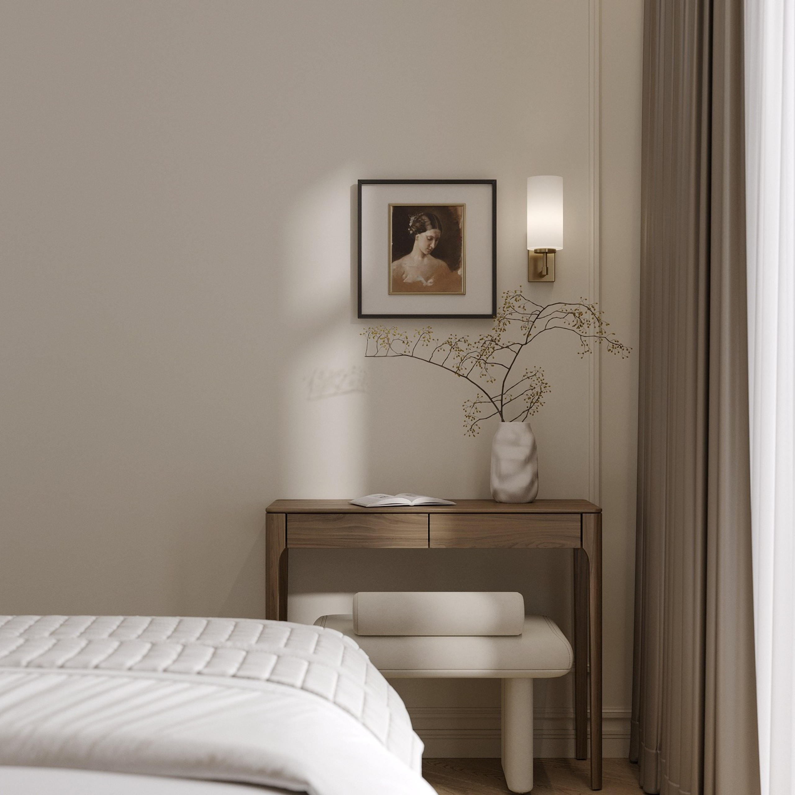 ЖК iD Park Pobedy / 40 м². Дизайнер интерьера Кристина Дедова / Оренбург, Москва