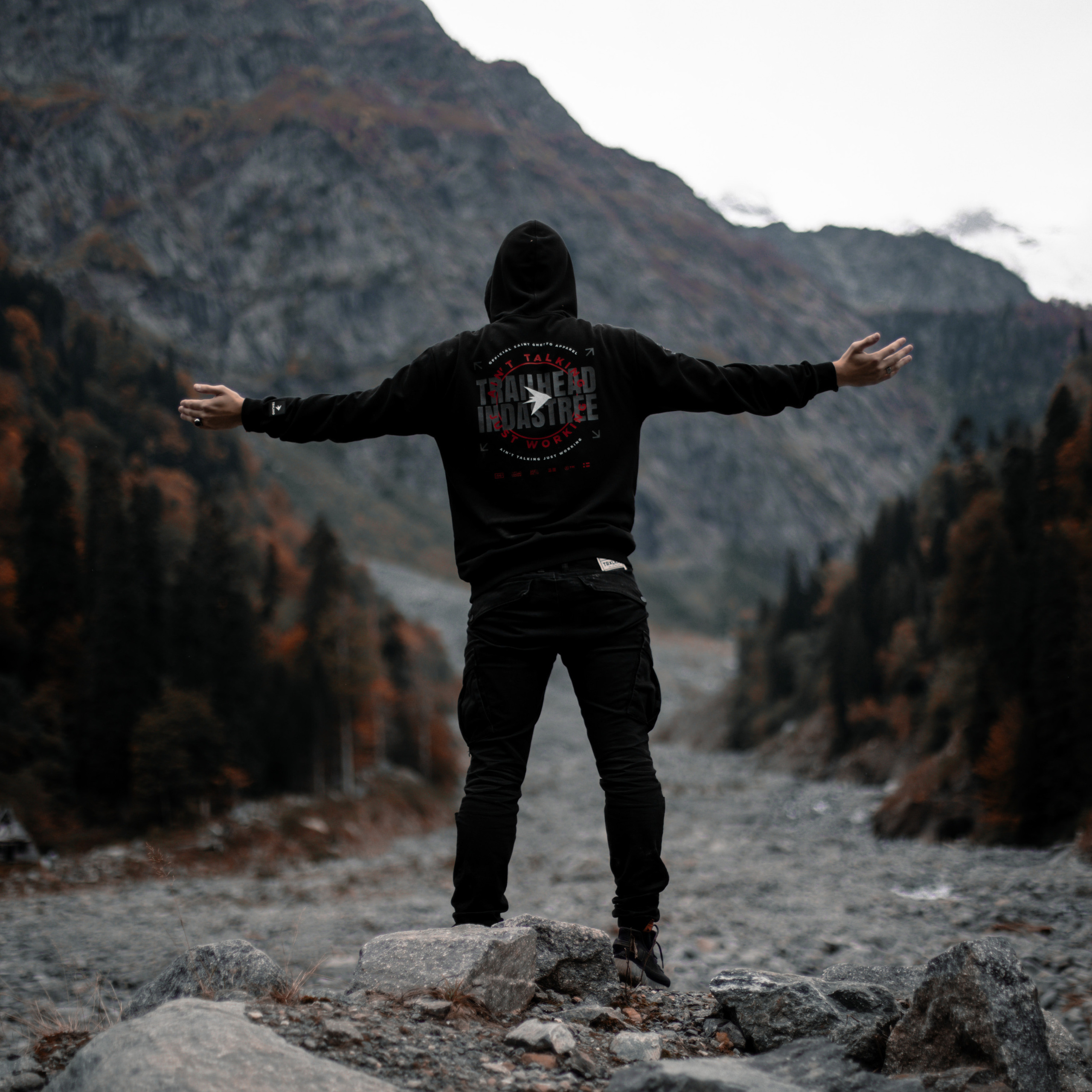 shooting in the mountains