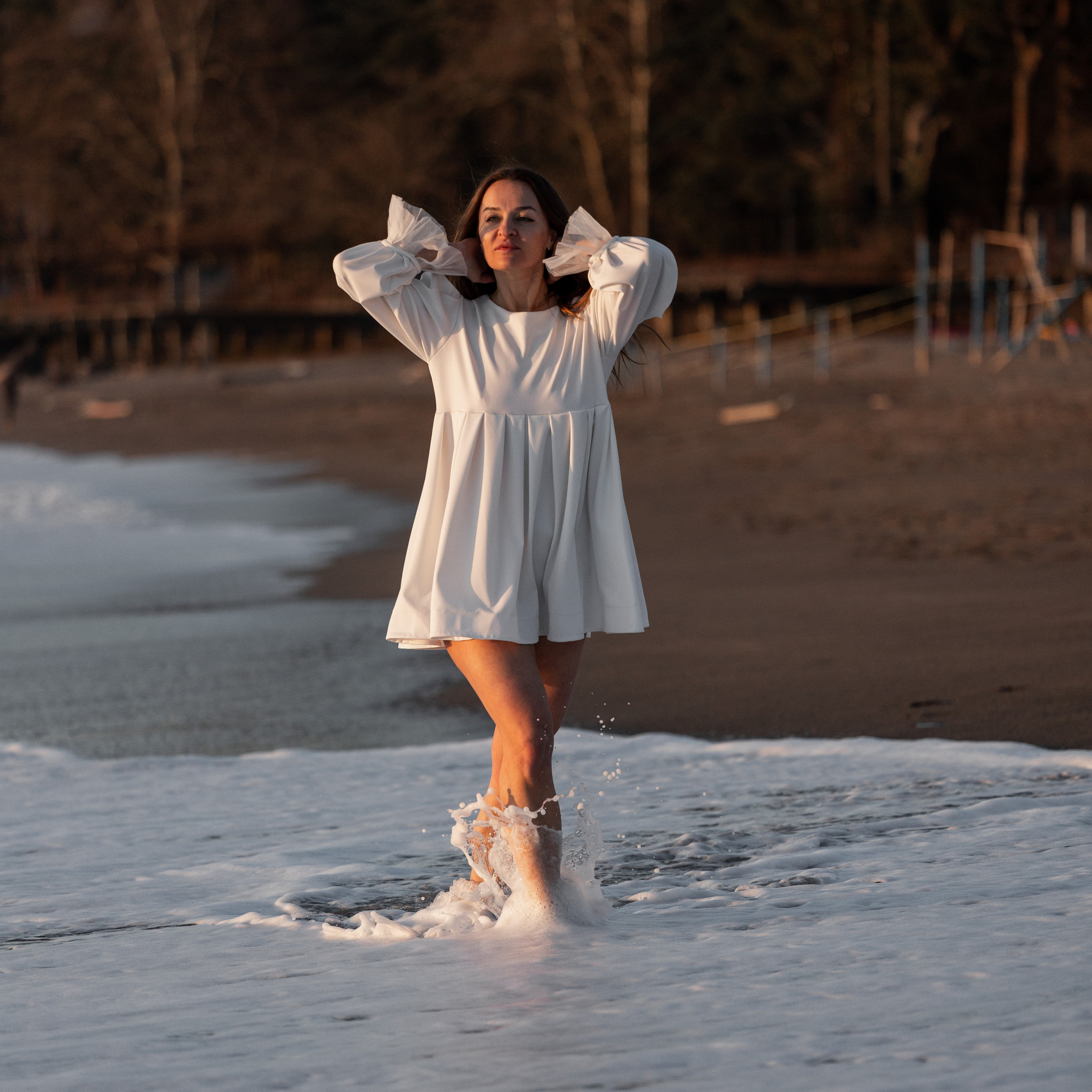 on the eve of sunset