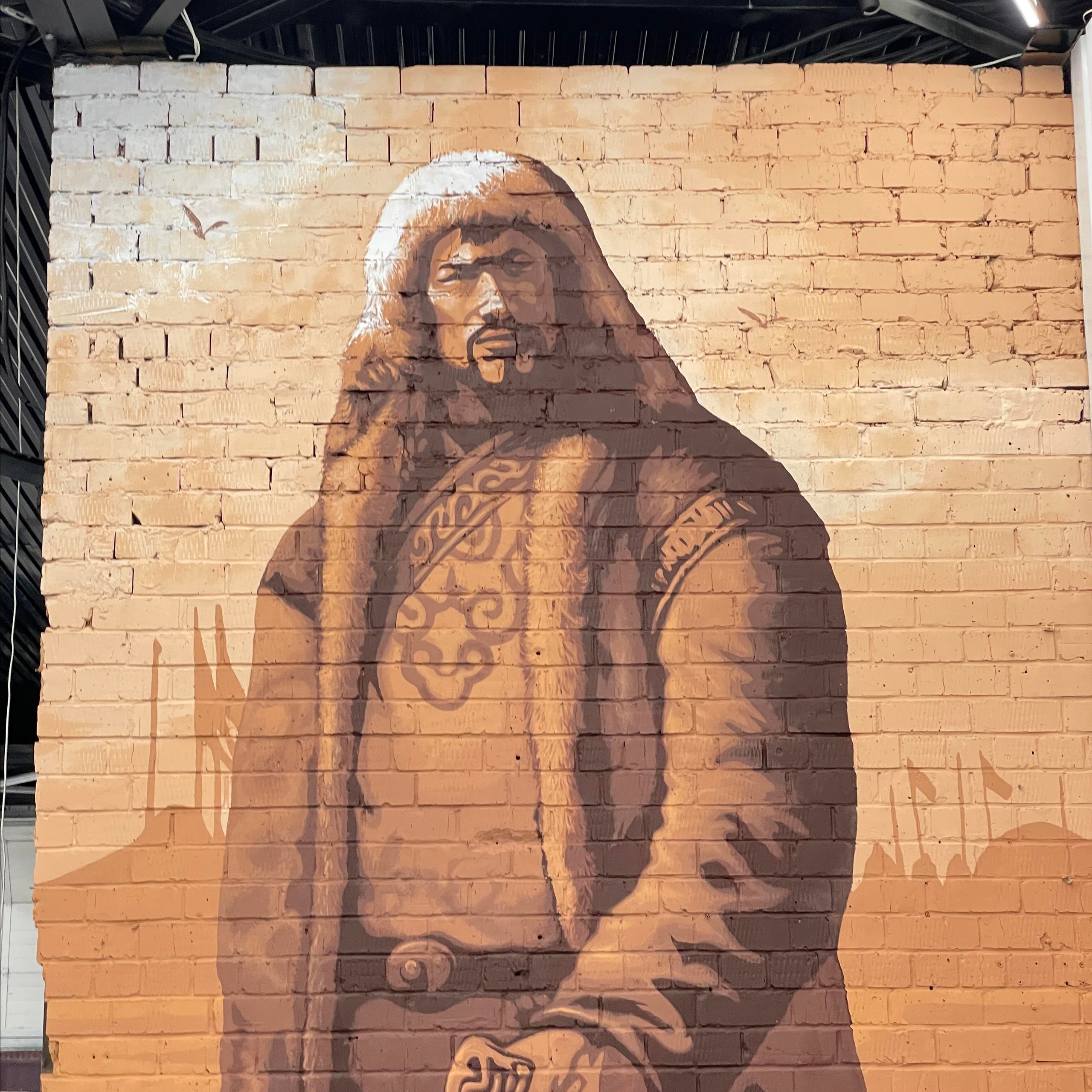 Роспись стен. Усть-Каменогорск. Durnikin