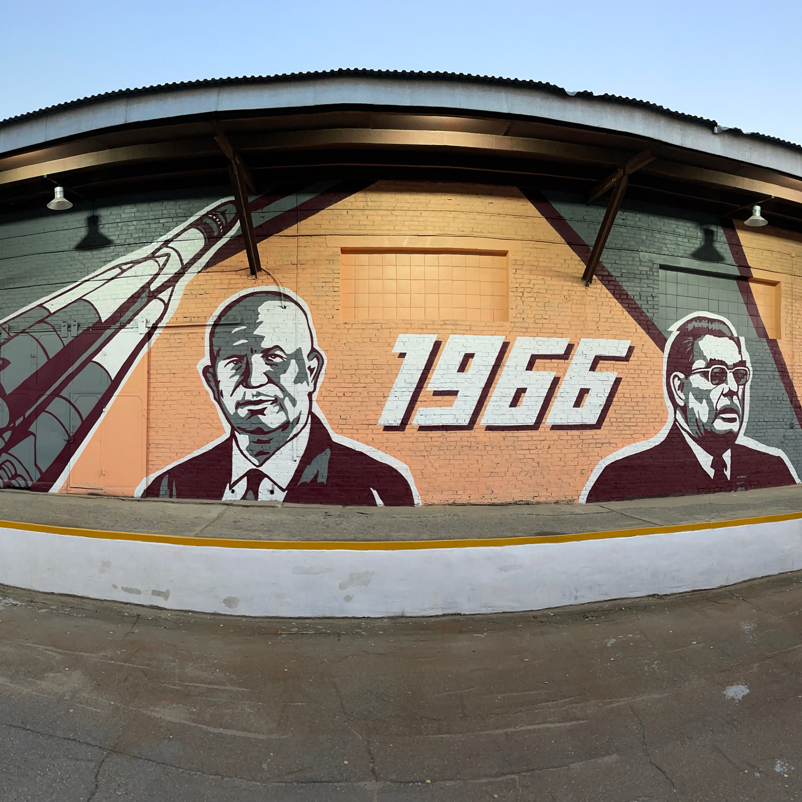 Роспись стен. Усть-Каменогорск. Durnikin