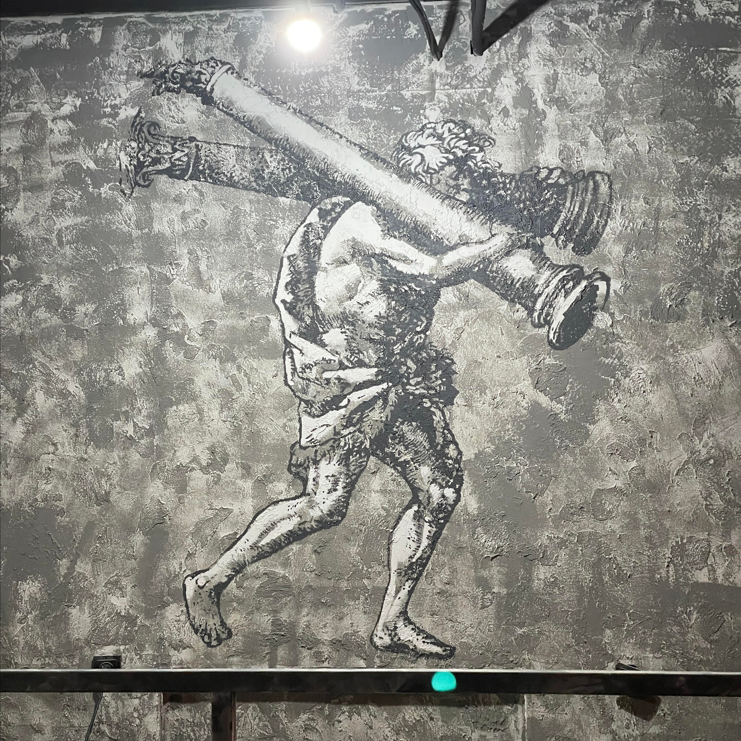 Роспись стен. Усть-Каменогорск. Durnikin