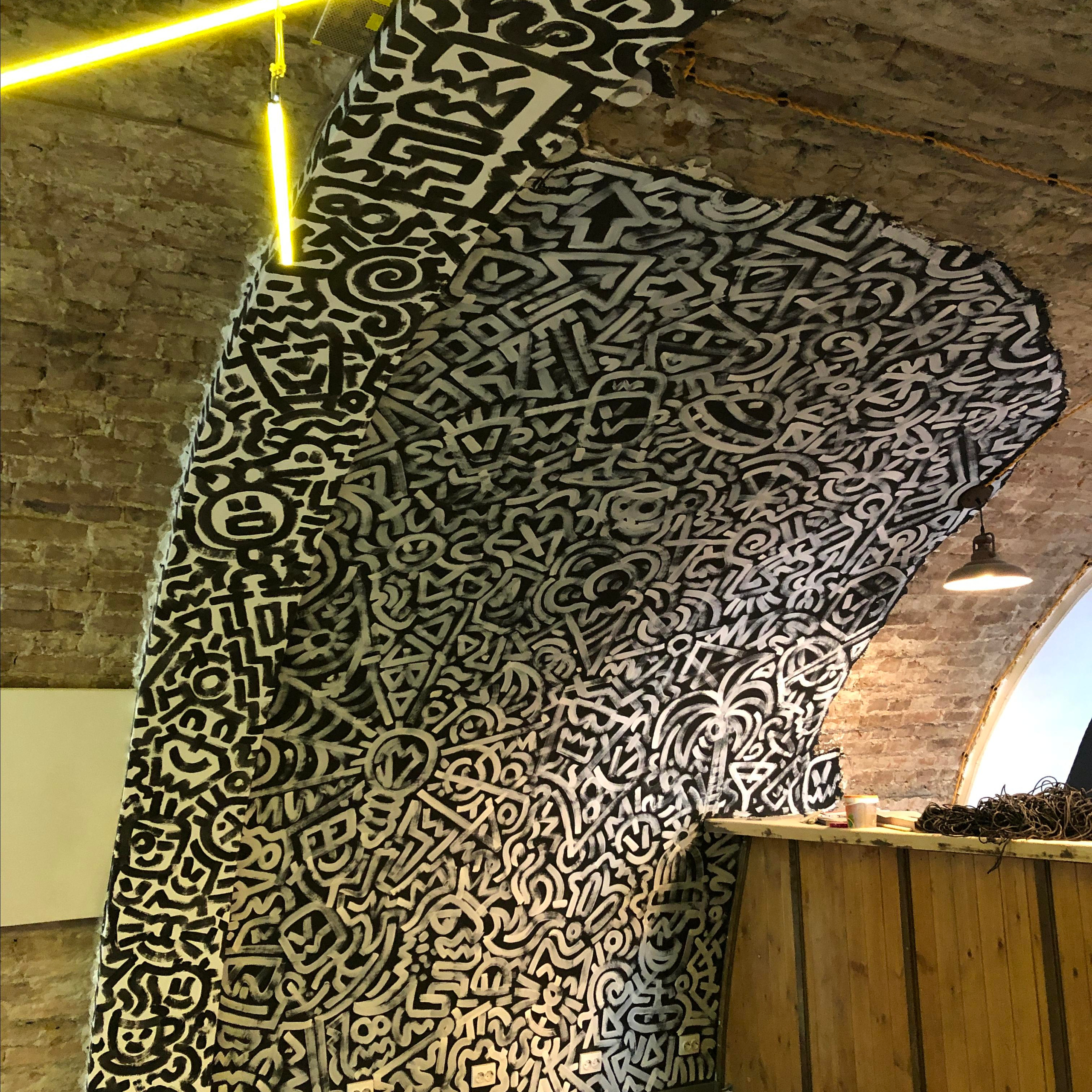 Роспись стен. Усть-Каменогорск. Durnikin