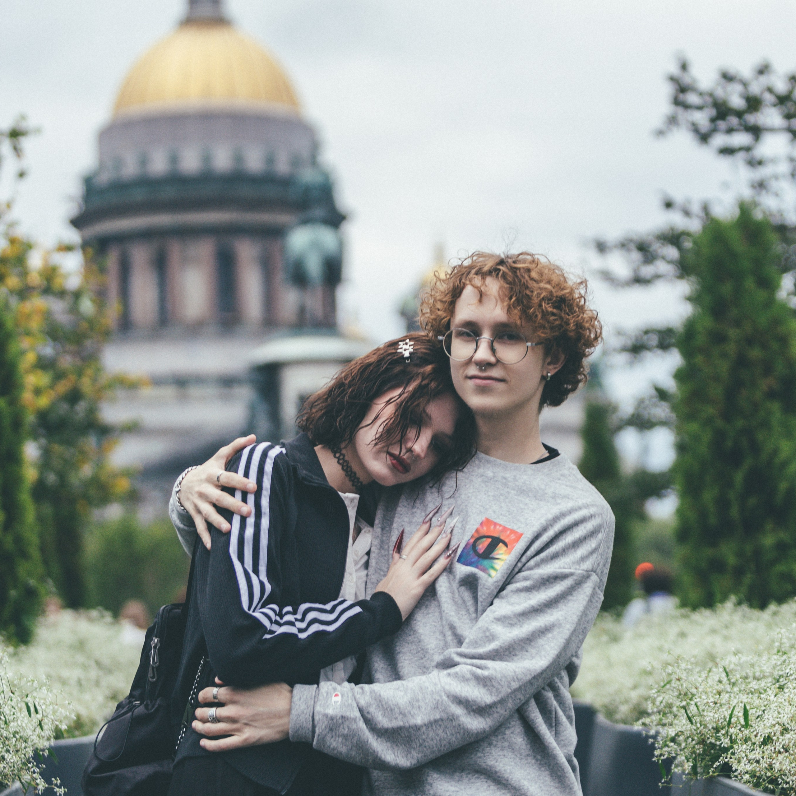 Лиза и Алексей. Исаакиевский Собор