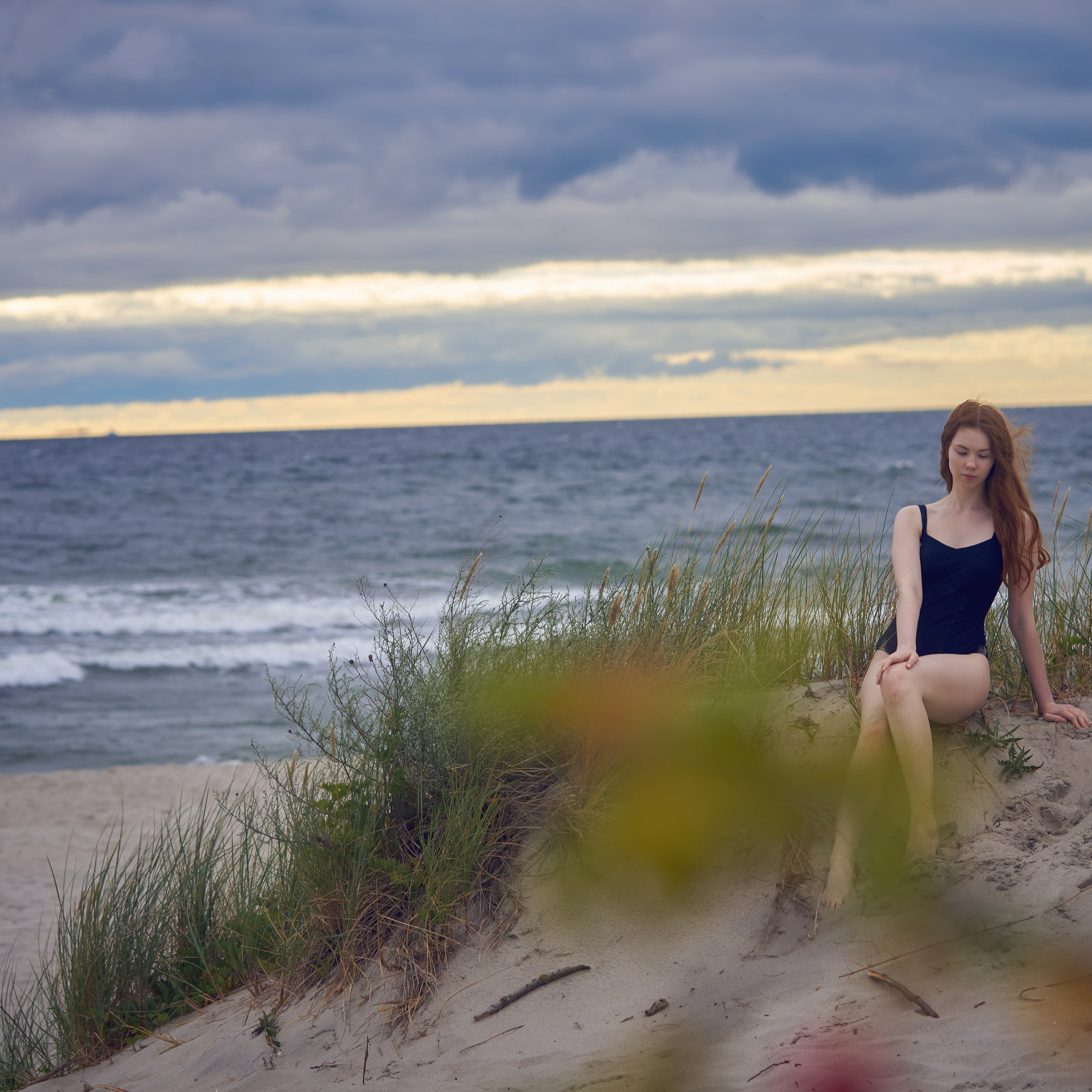 Полина и море