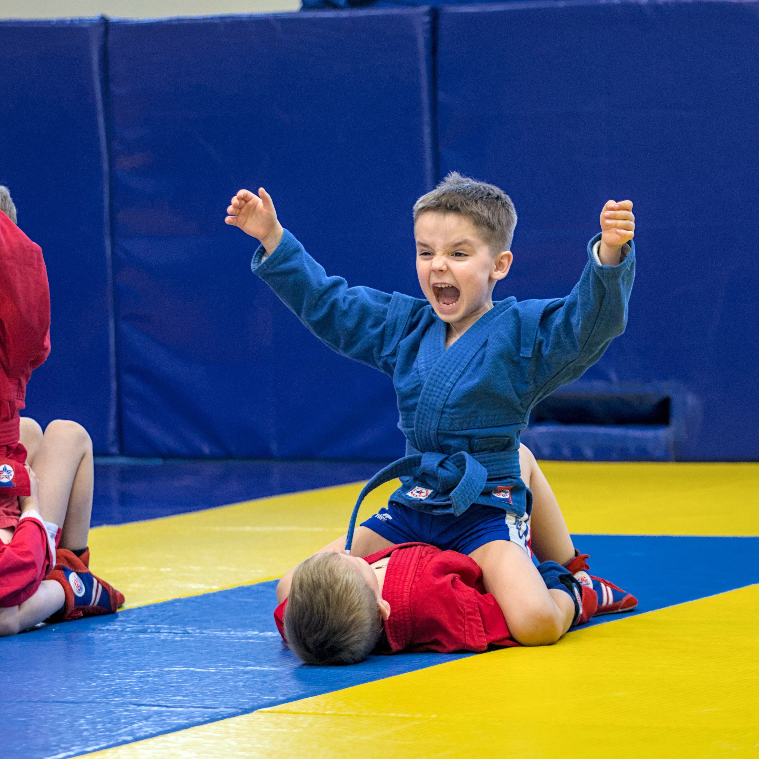 Показательные выступления для родителей секции спортивно-боевого самбо (май 2024)